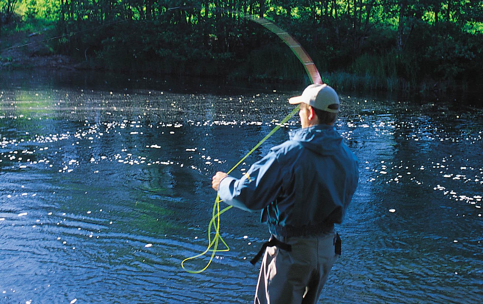 Salmon fishing in Soknaelva river