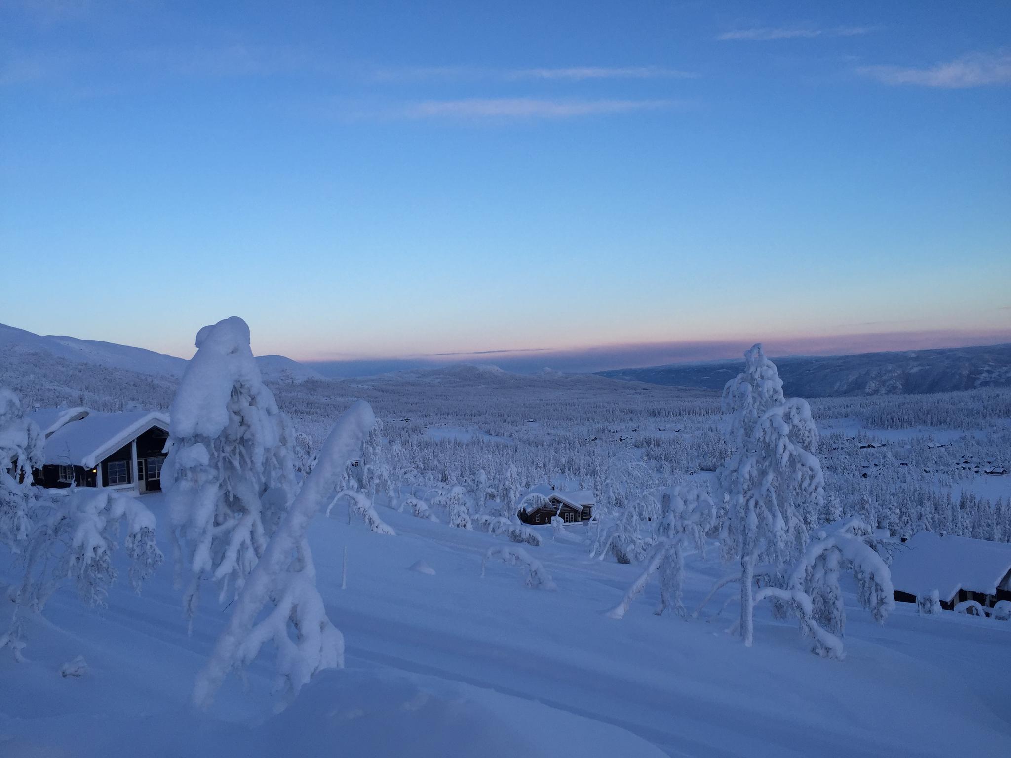 Øvre Reinsjøfjell Vinter