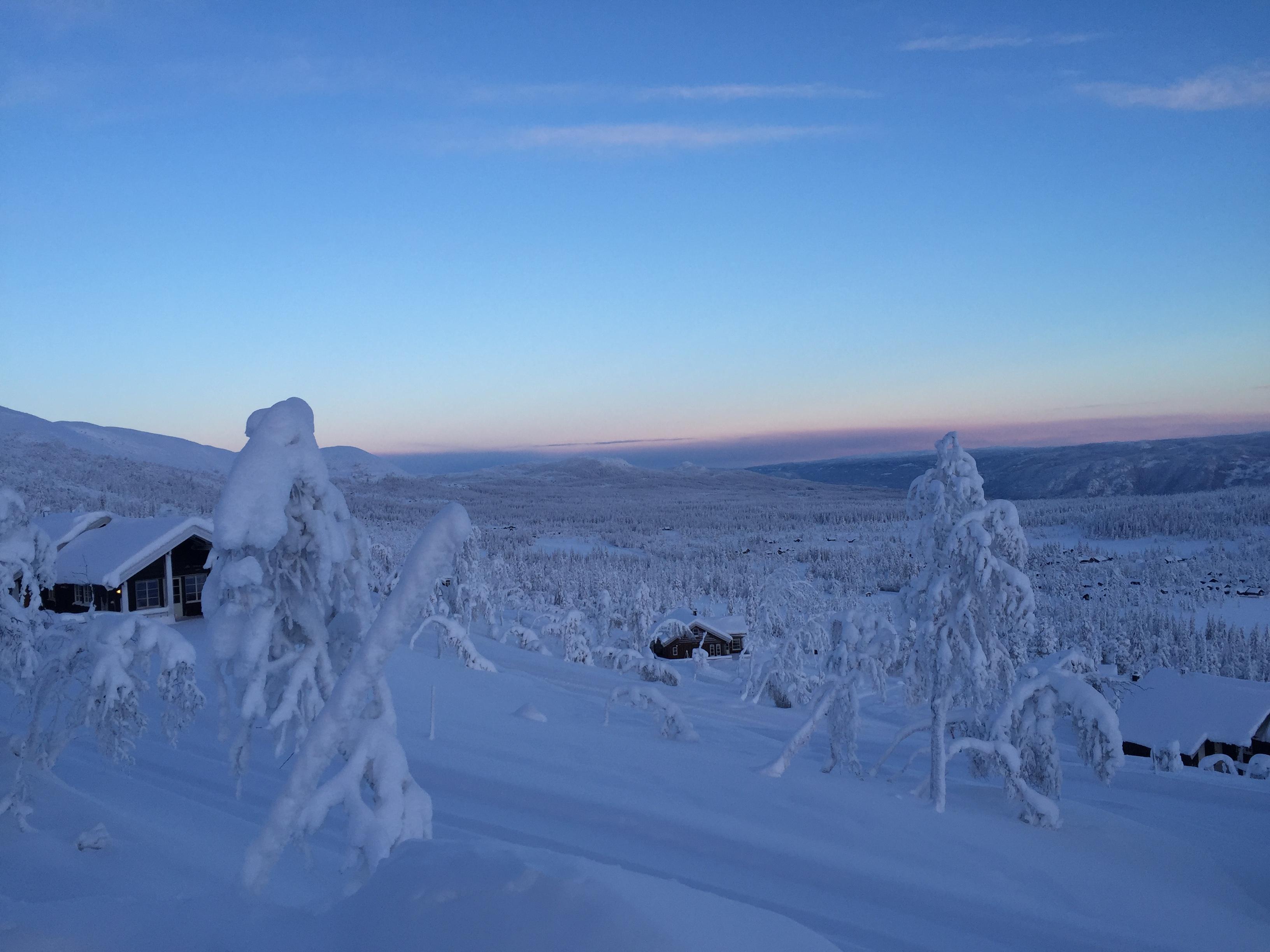 Øvre Reinsjøfjell Vinter