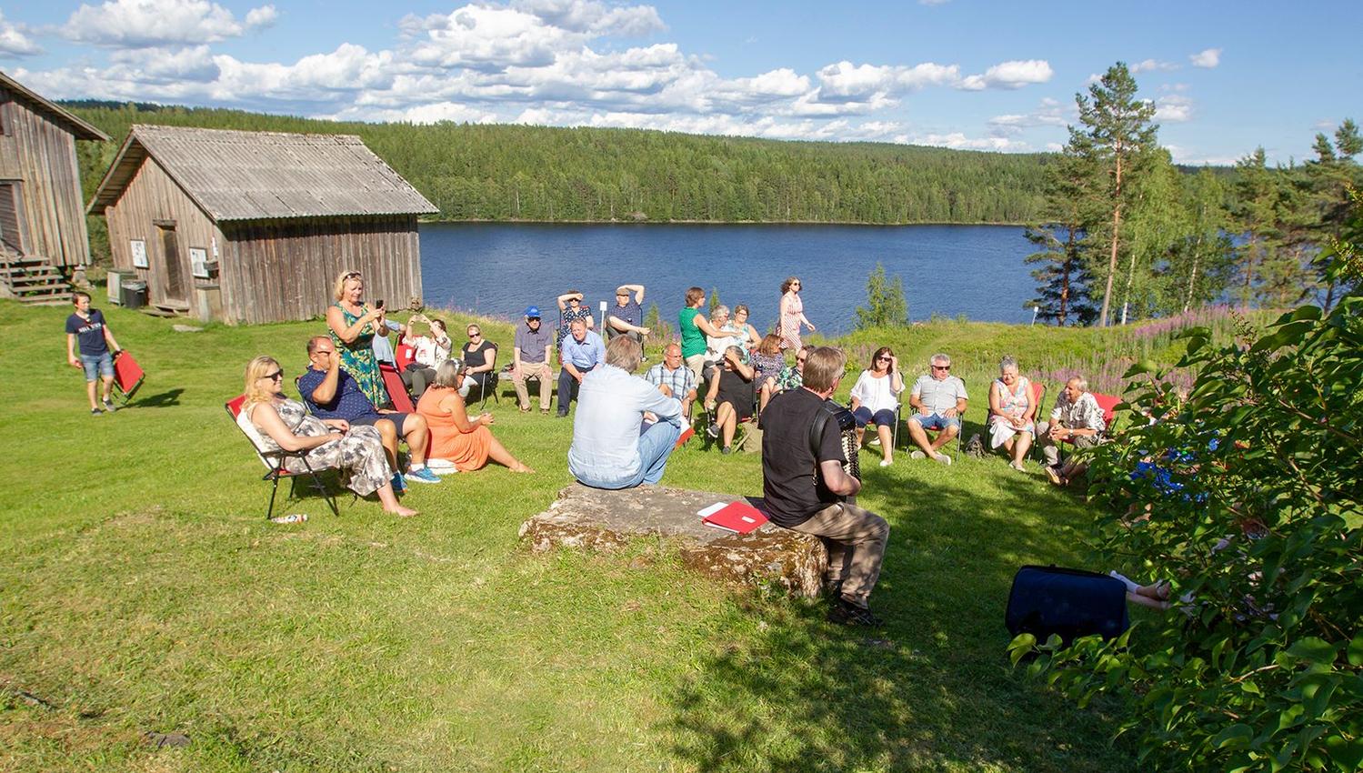 Oppistun Hans Børli hjem(Eidskog)