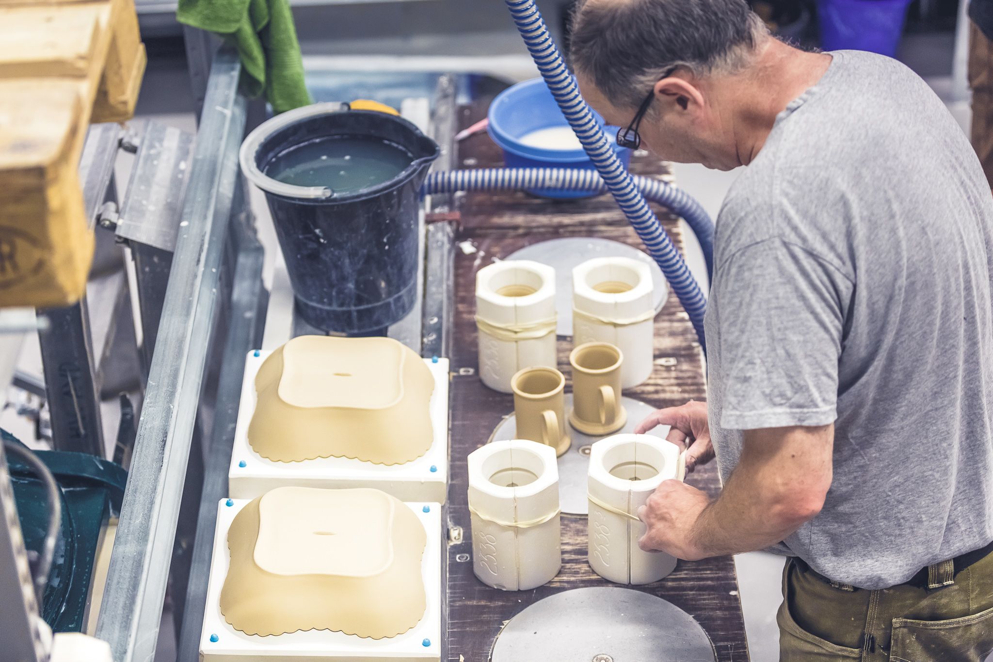 Porsgrund Porcelain Factory in full production