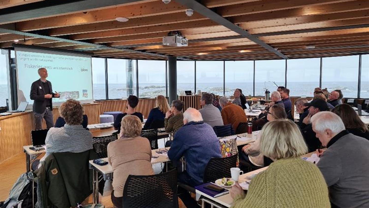 Seminar på besøkssenteret