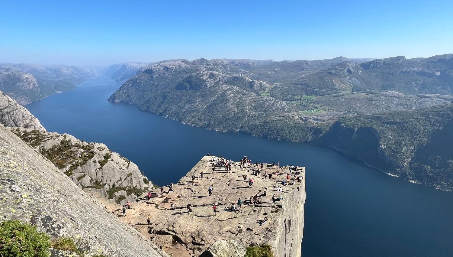 Fjord Hikes overnight adventure Kjerag and Preikestolen