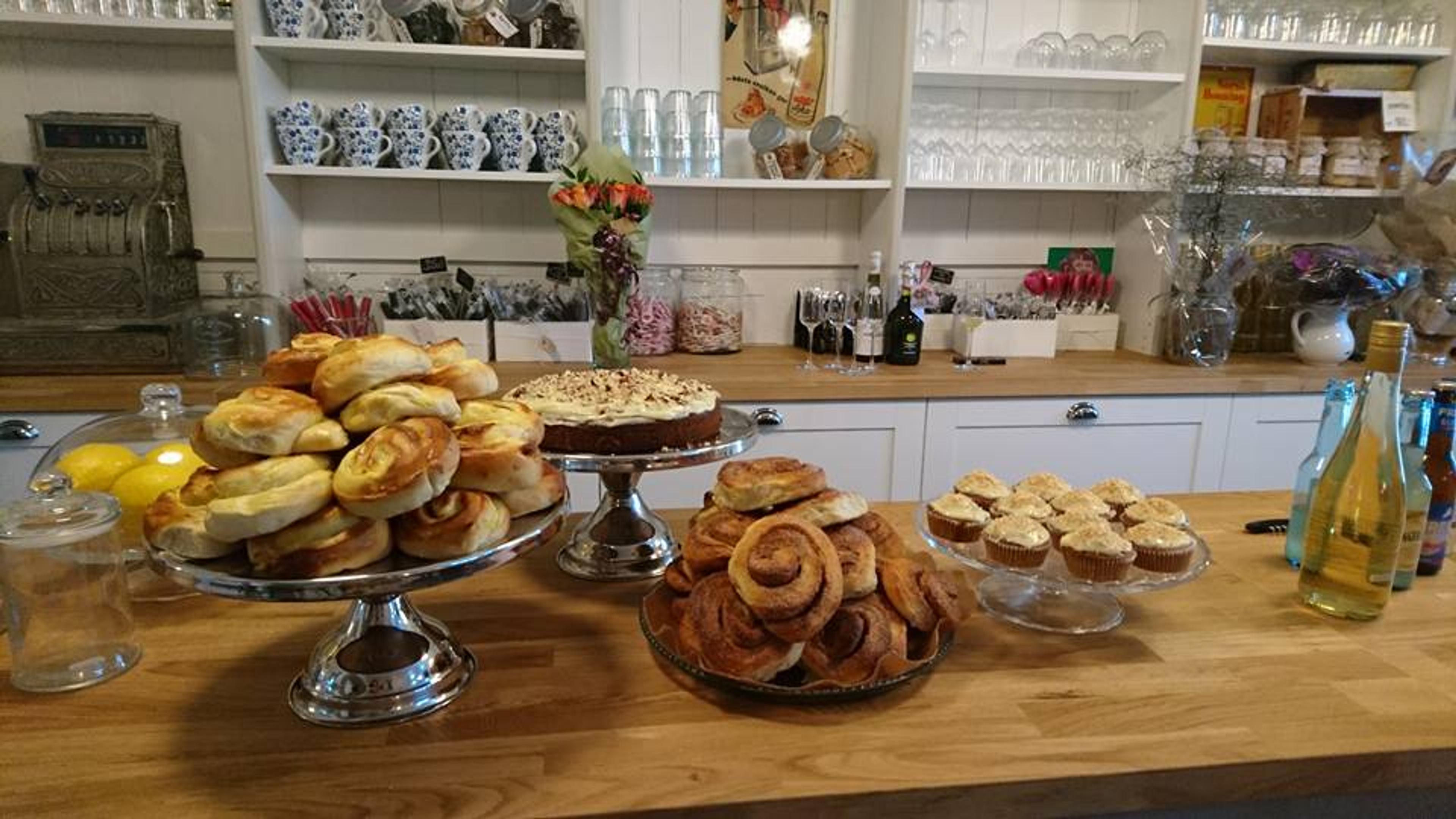 Loftet-garsbutikk bakst