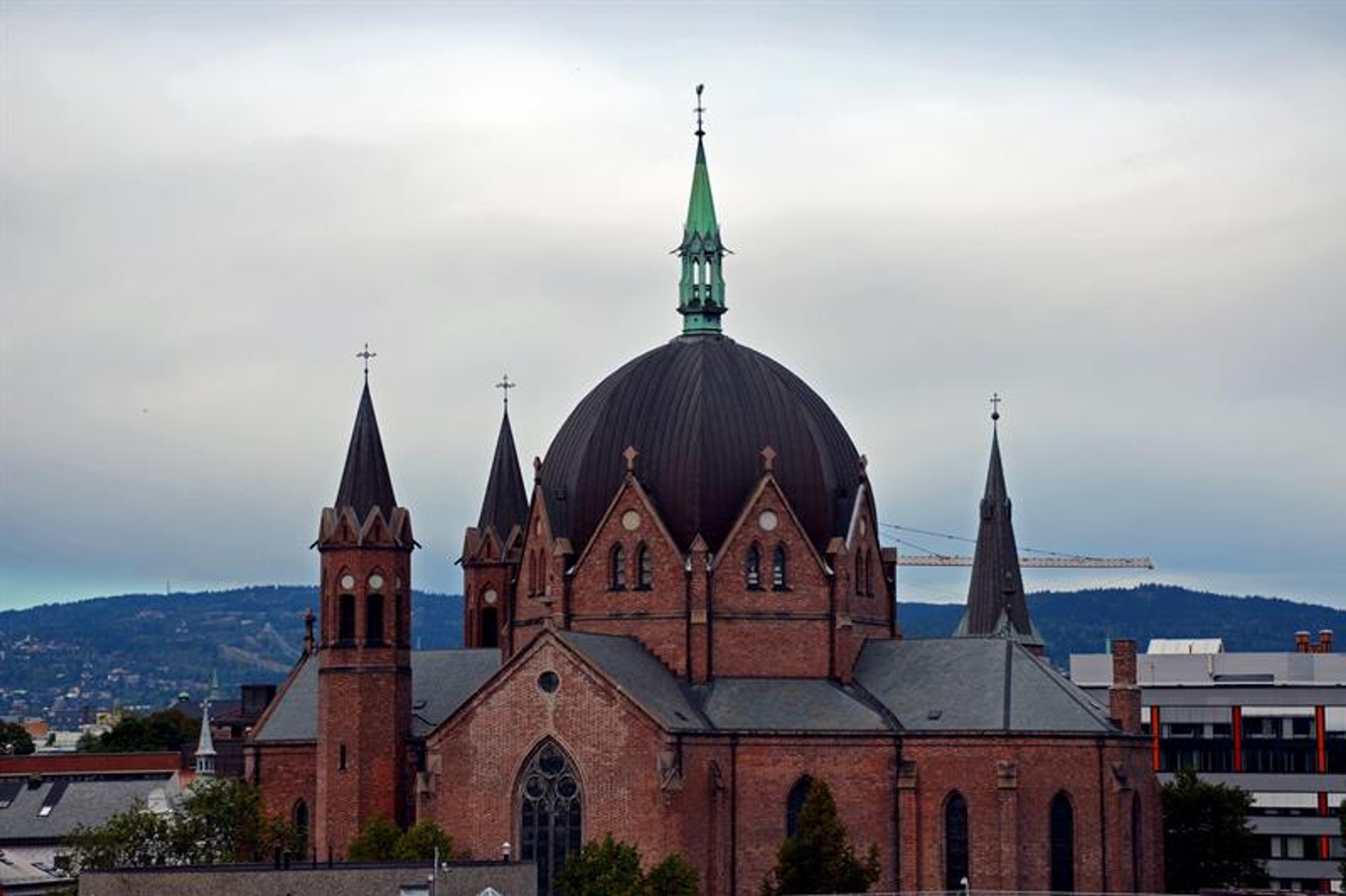 Trinity Church: roof and towers