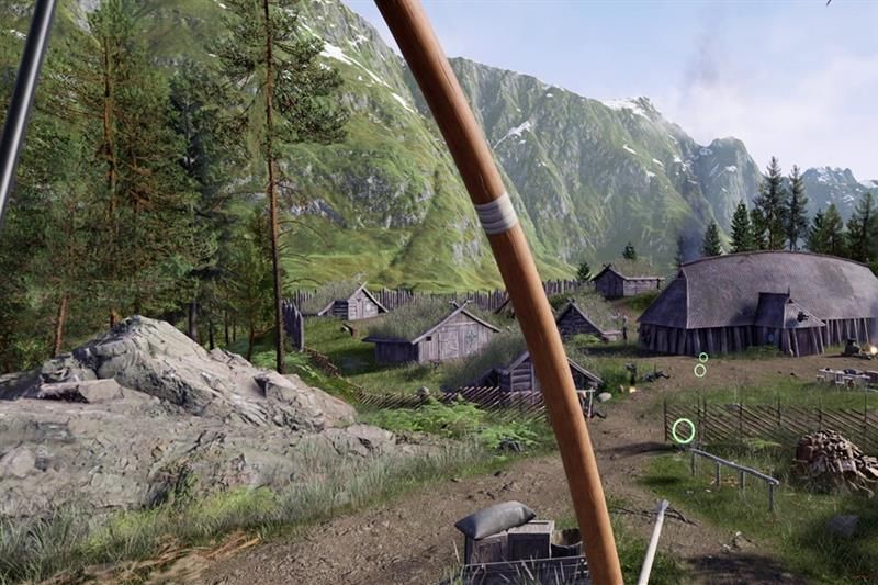 Bow and arrow VR exhibition