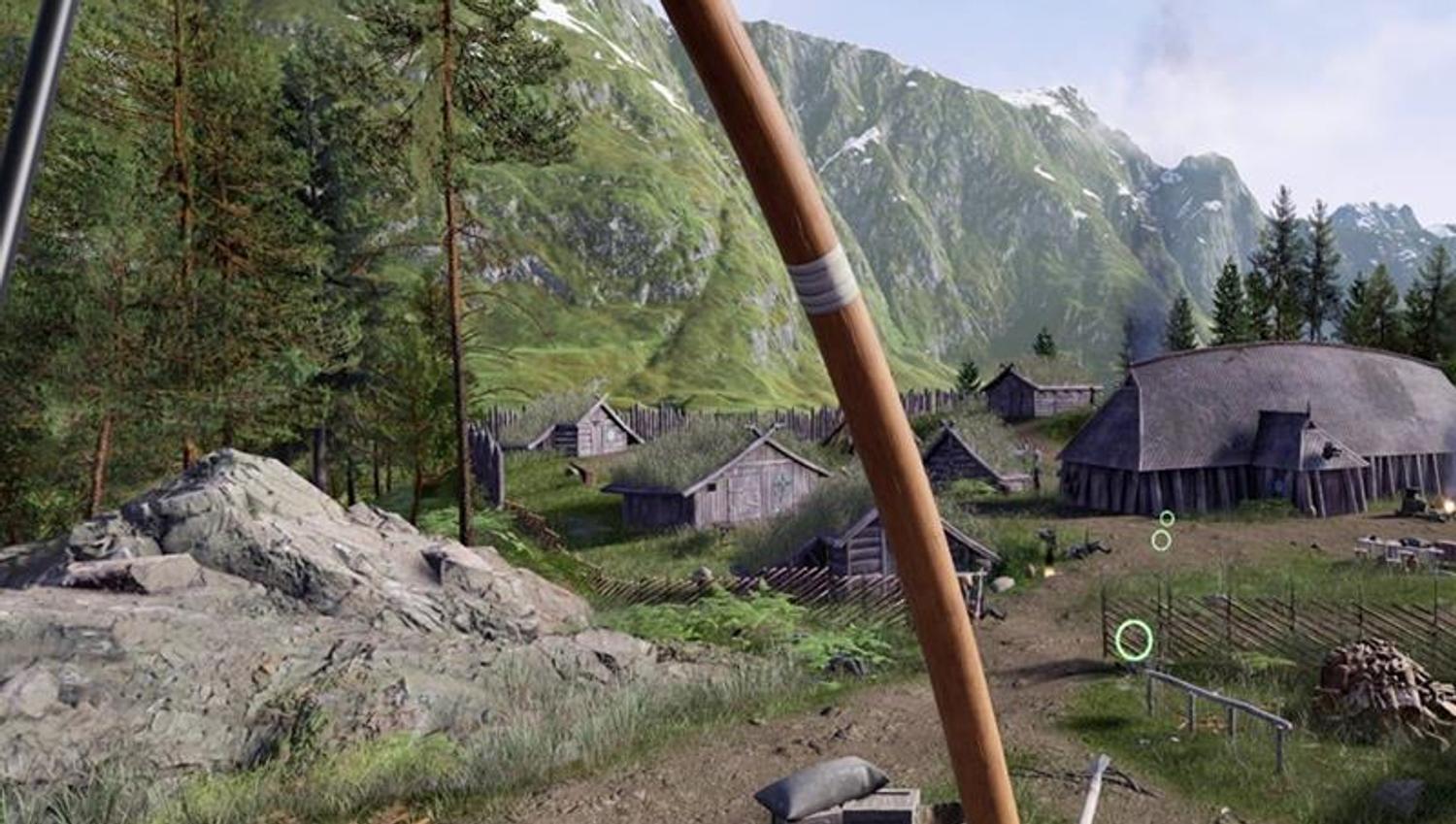 Bow and arrow VR exhibition