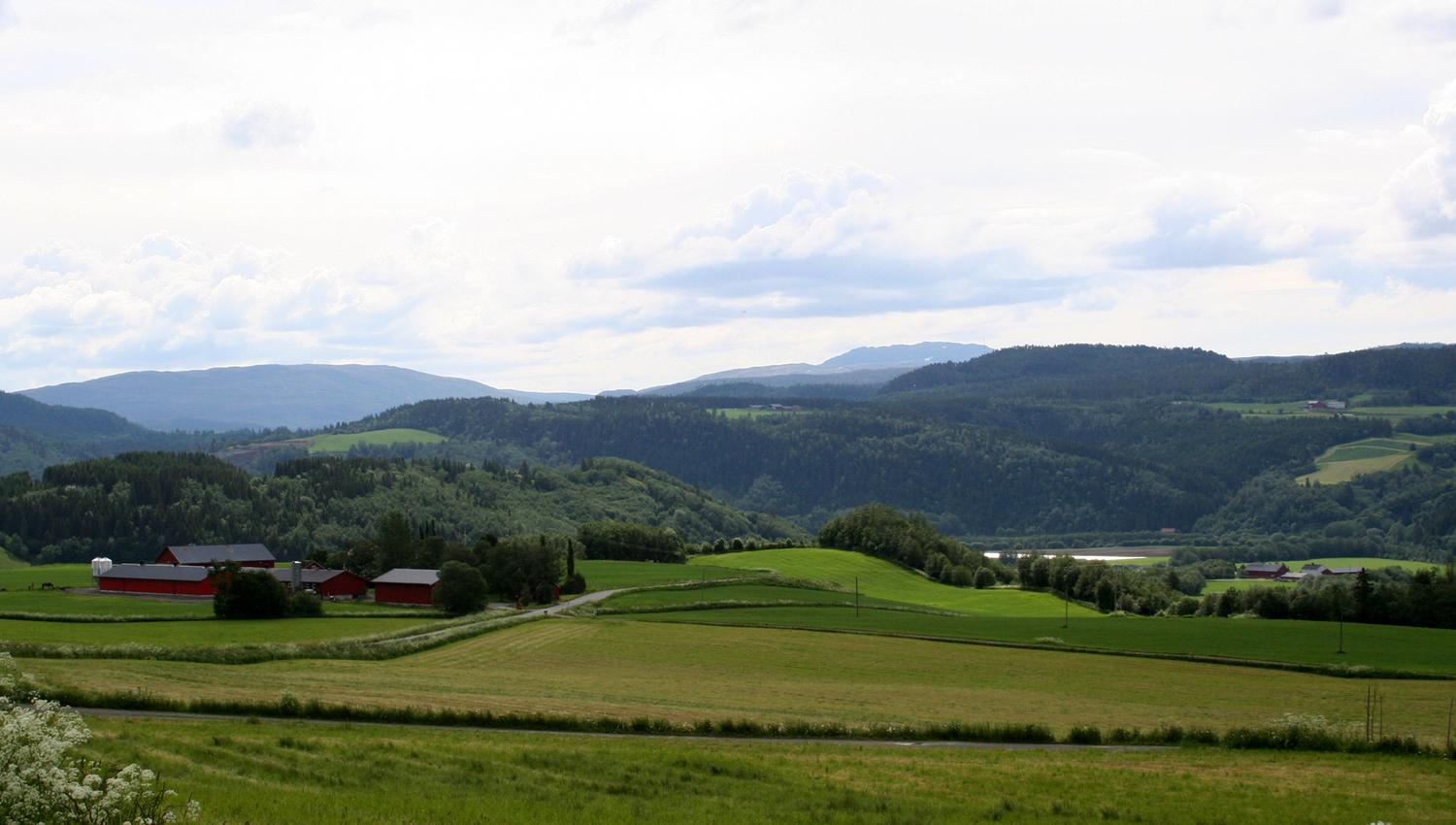 På sykkel i Verdal