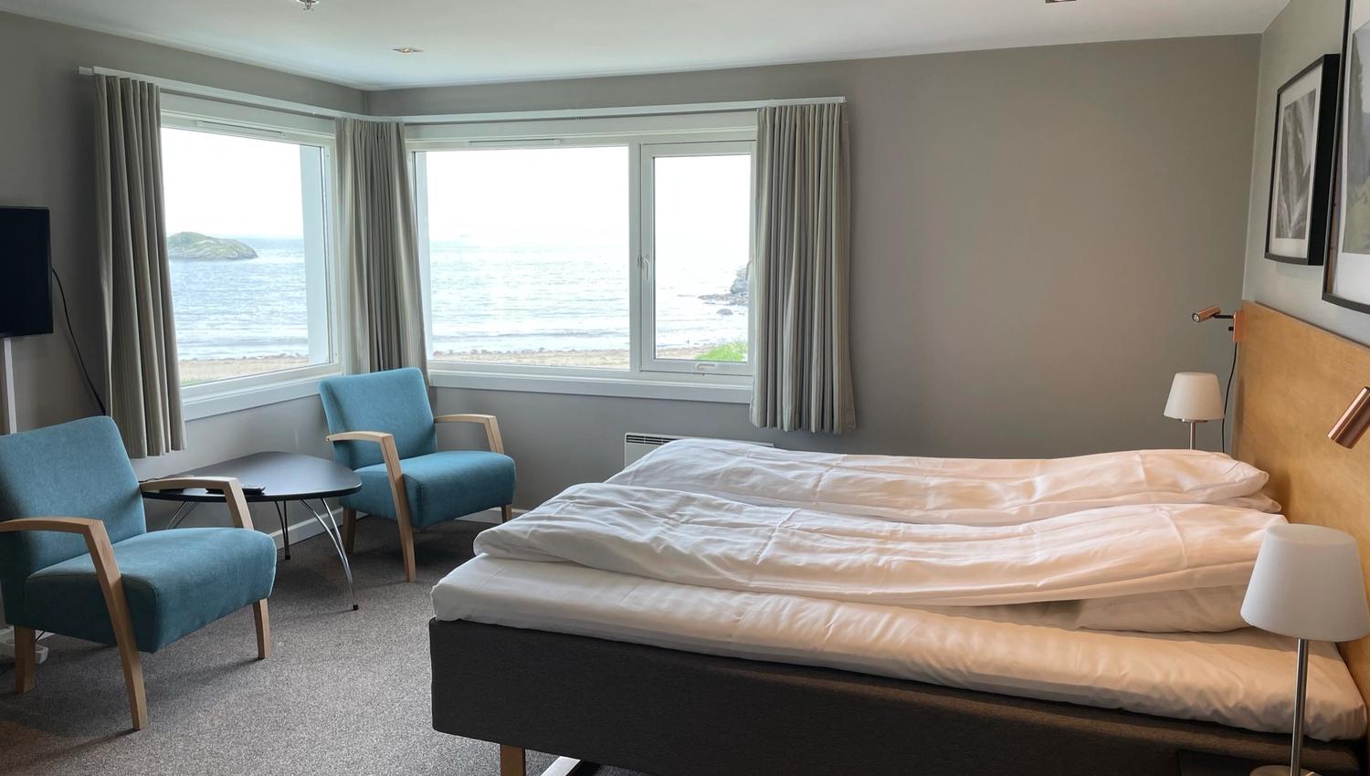 Ventilene Viste Strandhotell med utsikt mot havet