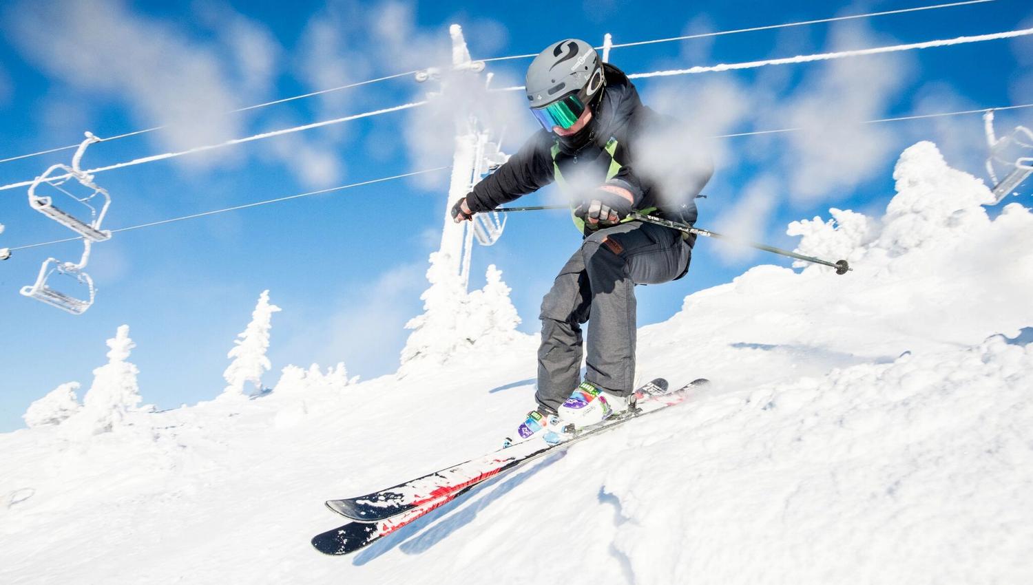 Alpine skiing in Hafjell