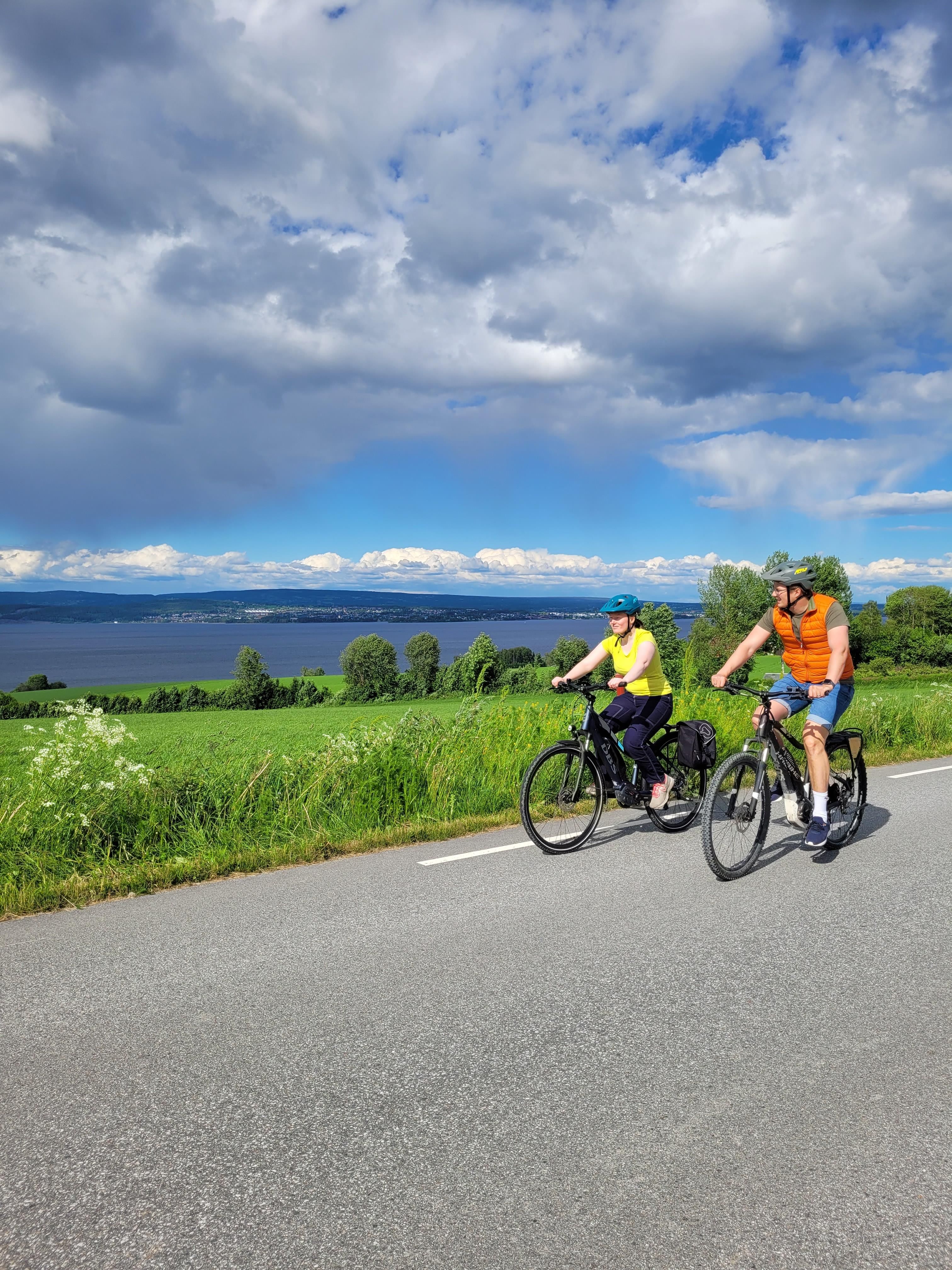 El-sykkel utleie på Nes og Helgøya.