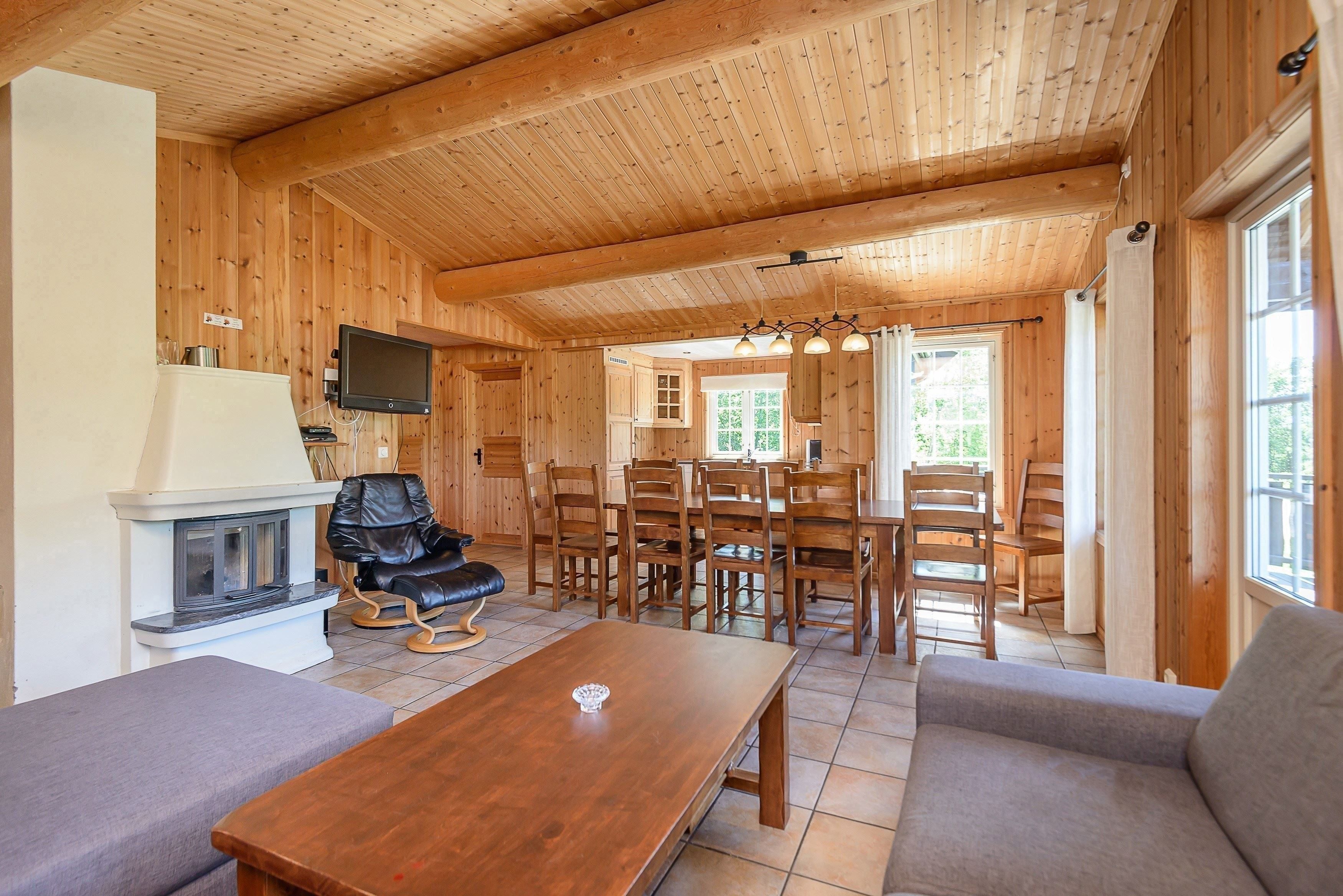 Living room Nordlia 12 cabin