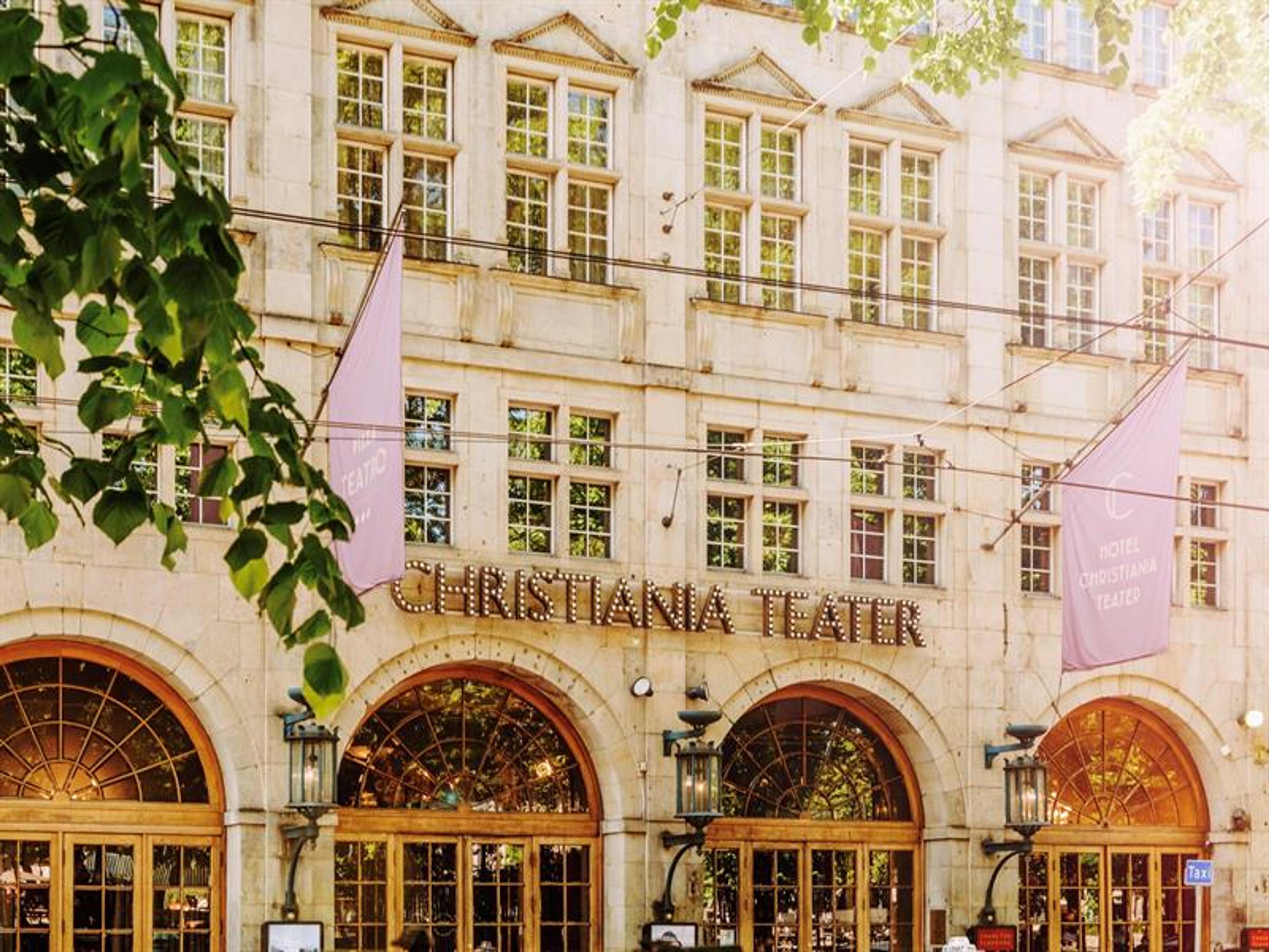 Hotel Christiania Teater facade