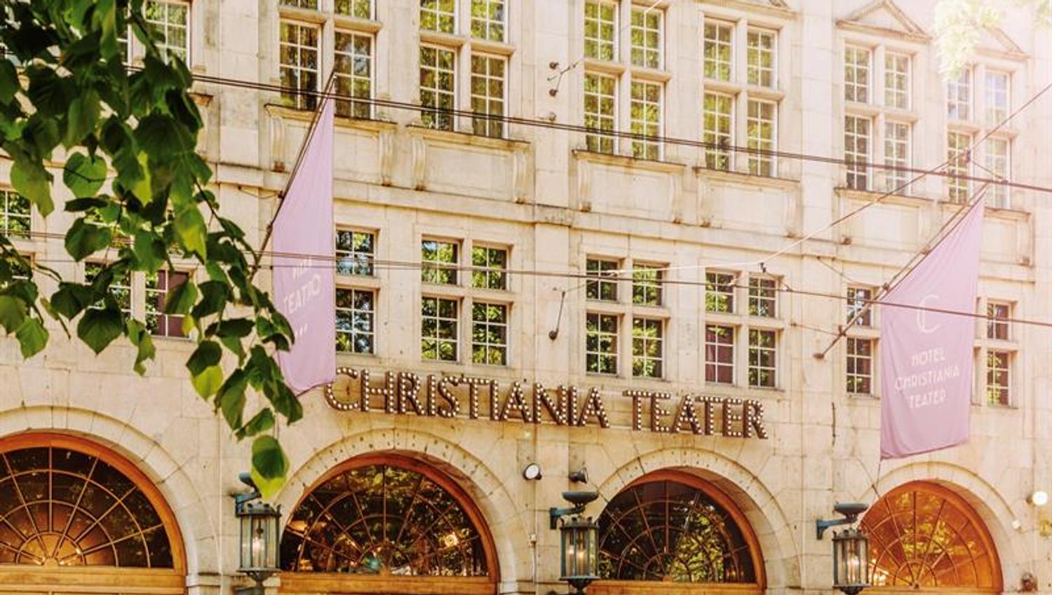 Hotel Christiania Teater facade