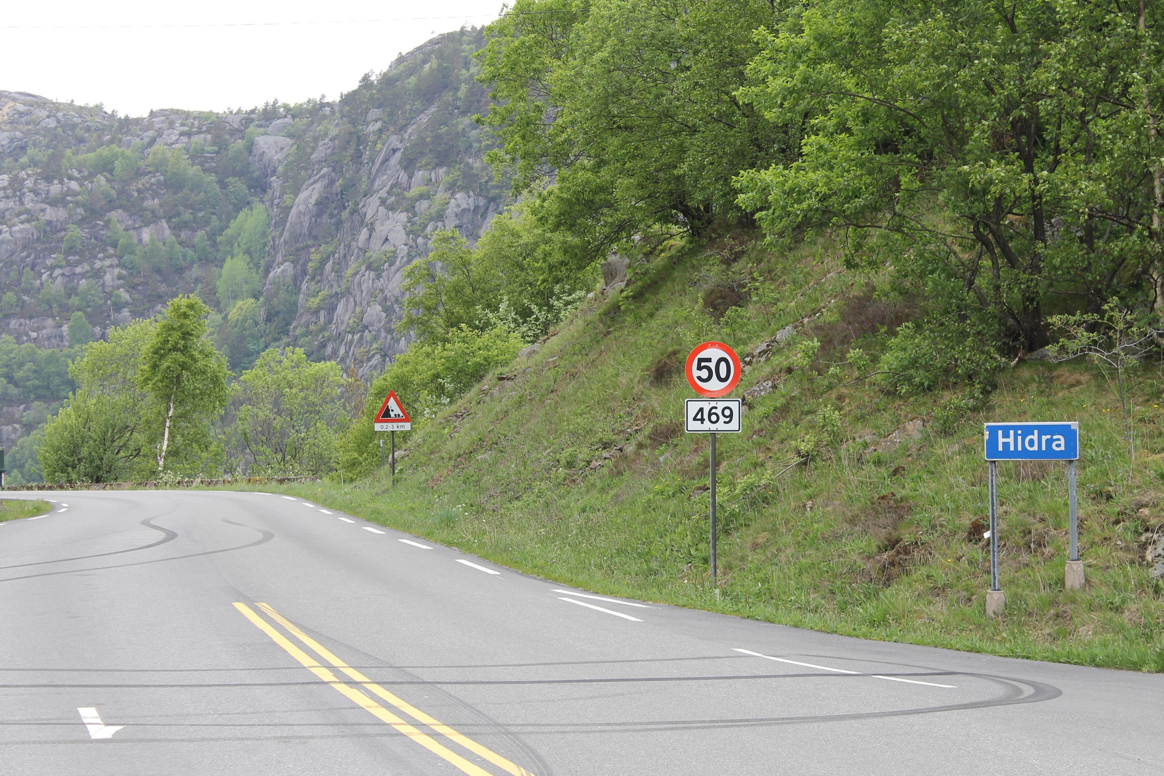 Hidra Ferje avkjøring