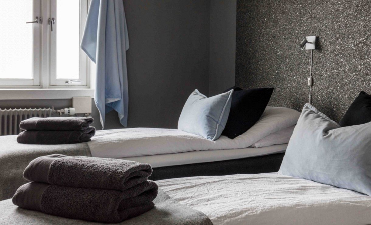 Bedroom at Isfjord Radio