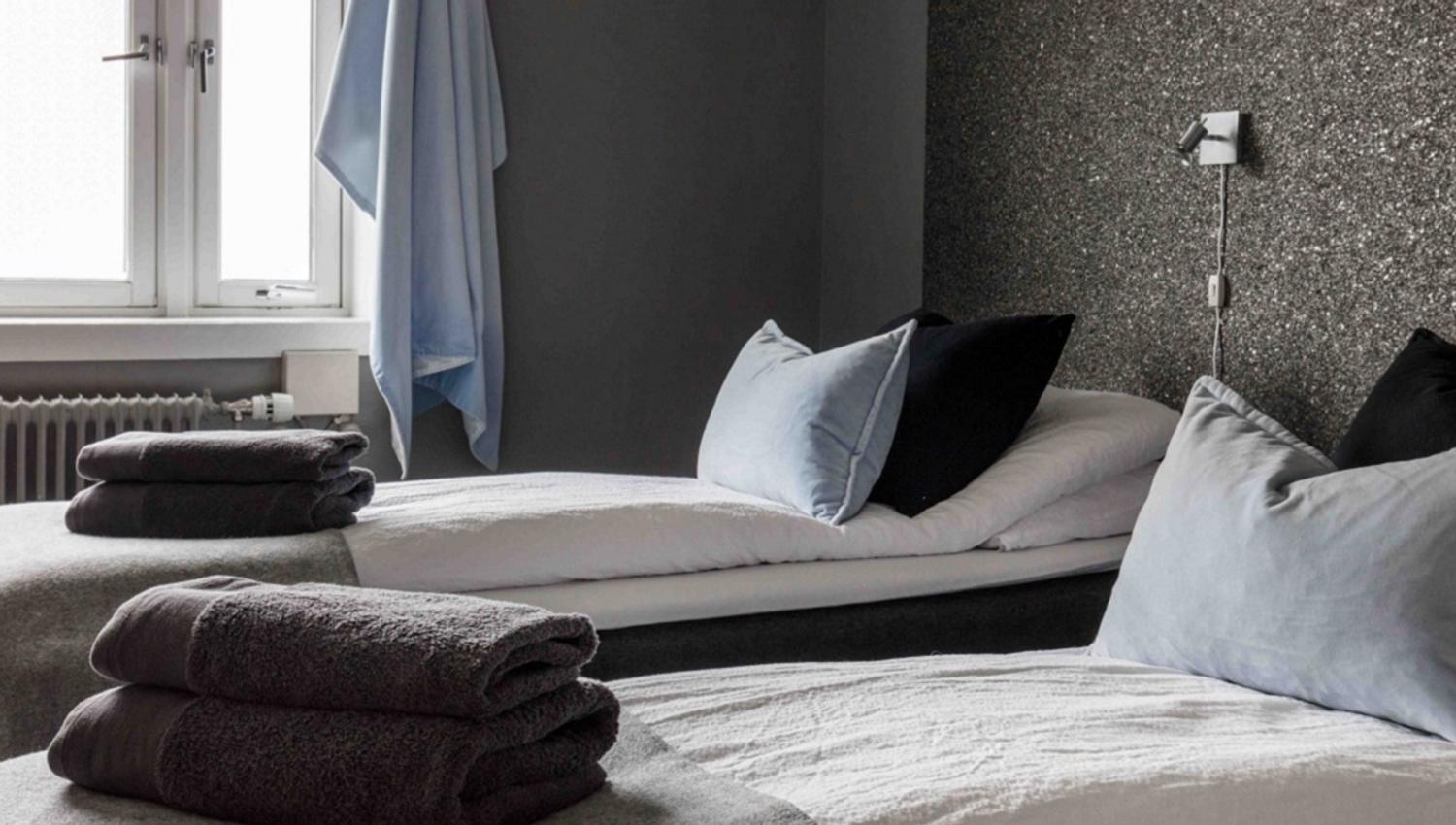 Bedroom at Isfjord Radio