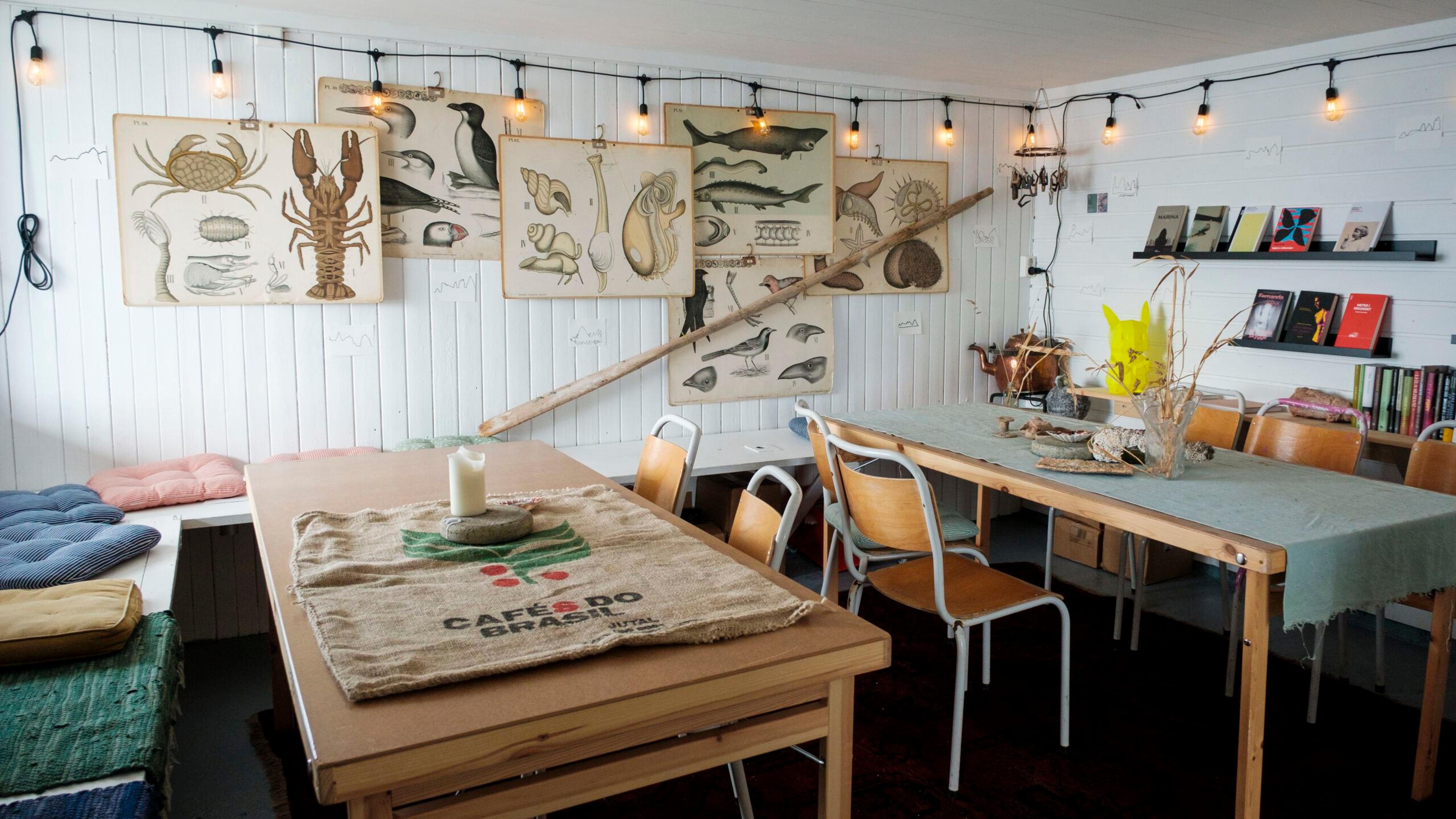 Charming coffee bar in Træna