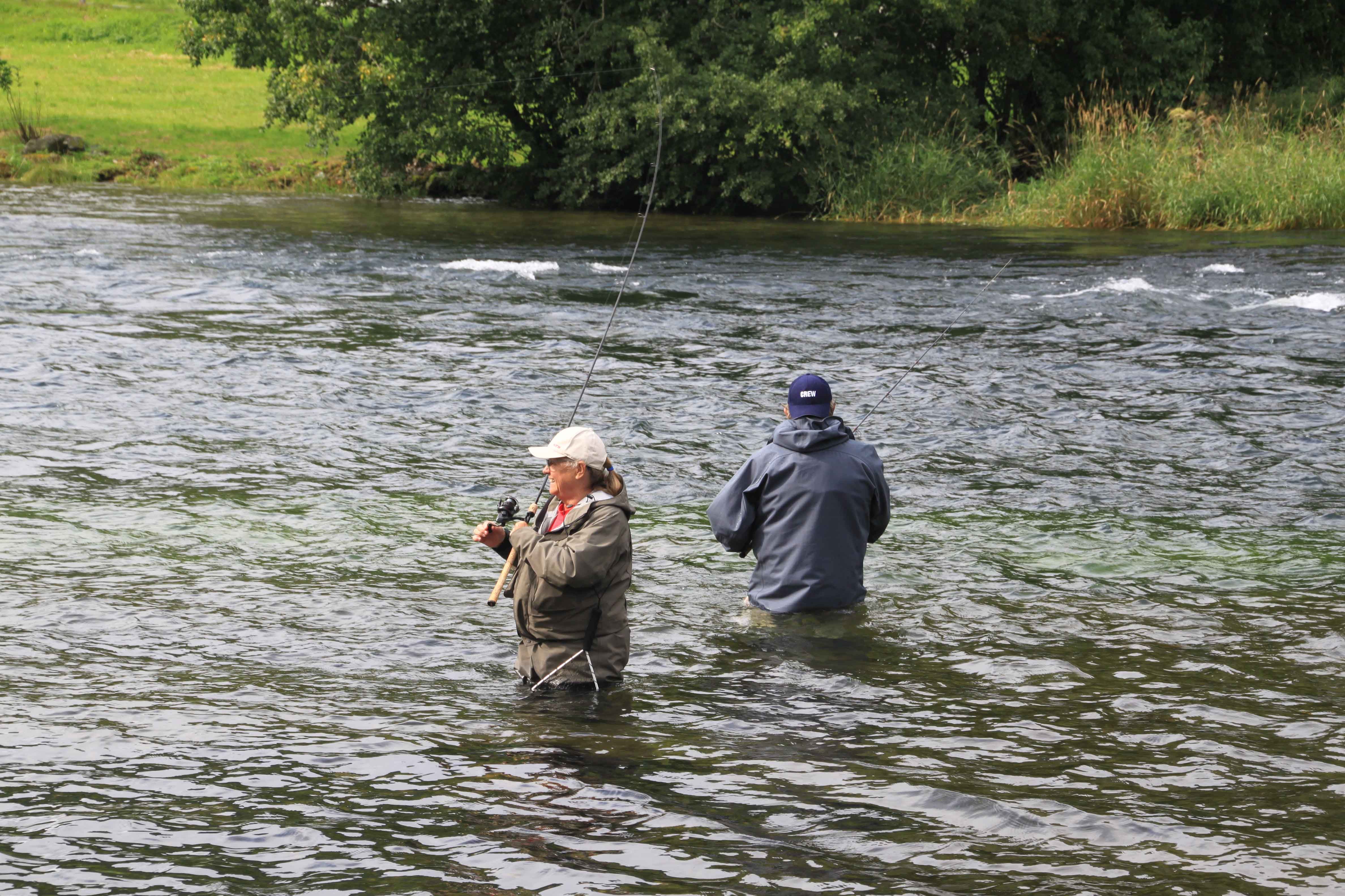 Her kan du fiske den berømte aurefisken
