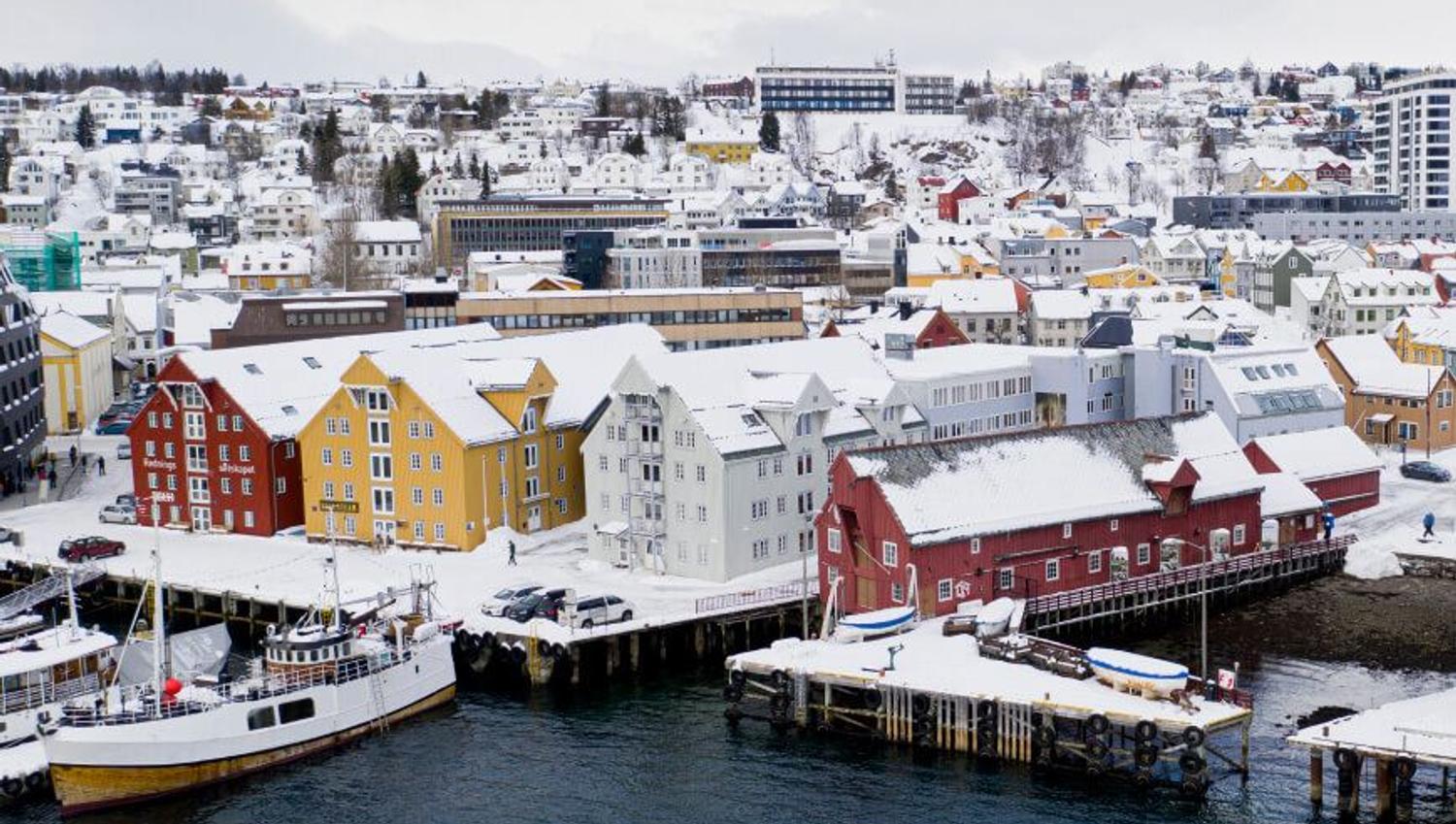 Kai i Tromsø hvor Polarmuseet ligger