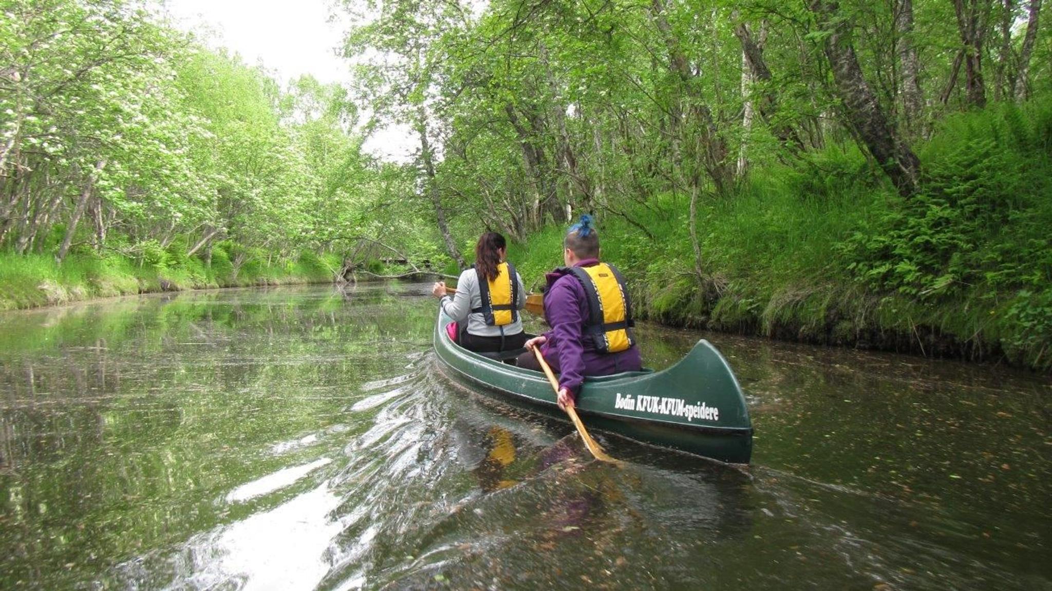 Canoeing Day Trip in Northern Norway