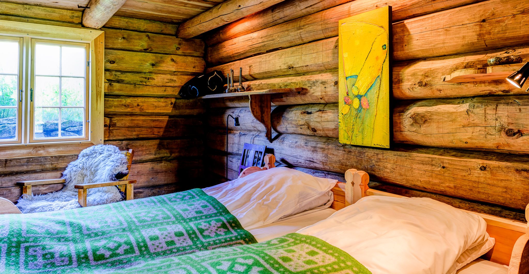 Soverom på Sygard Grytting