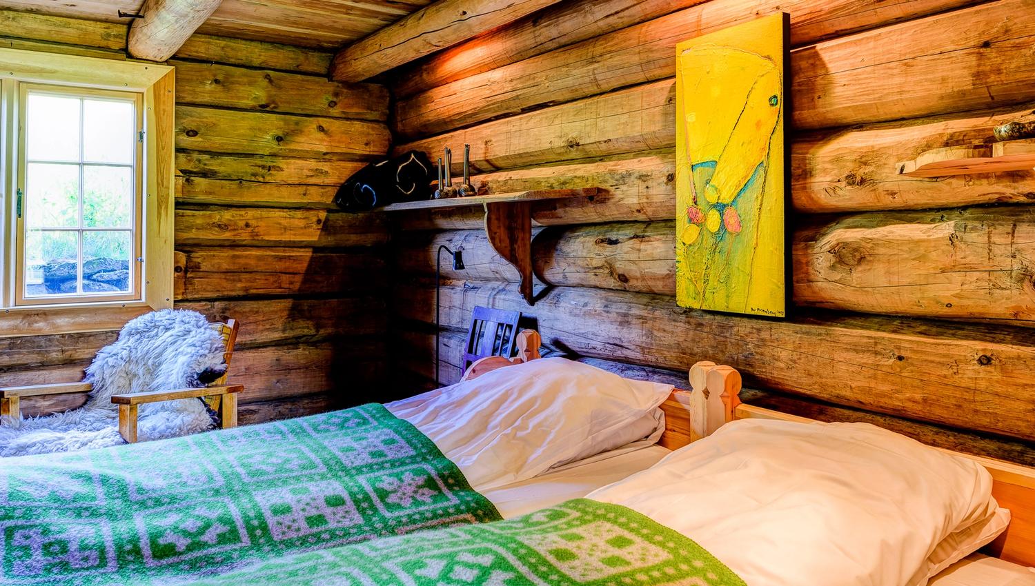 Soverom på Sygard Grytting