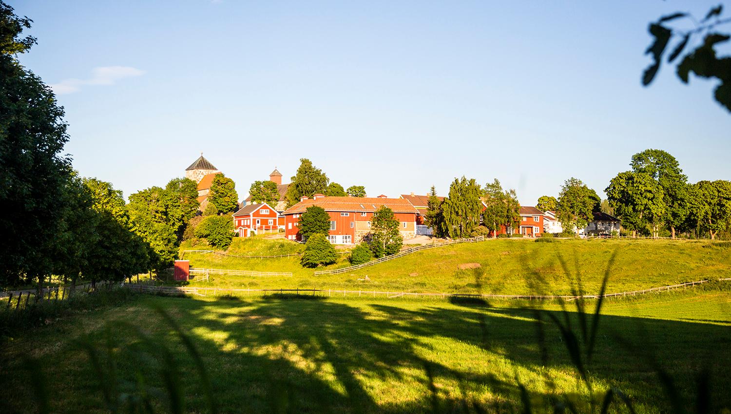 Glasslåven ligger midt i det unike kulturhistoriske og vakre området ved Søsterkirkene på Granavollen
