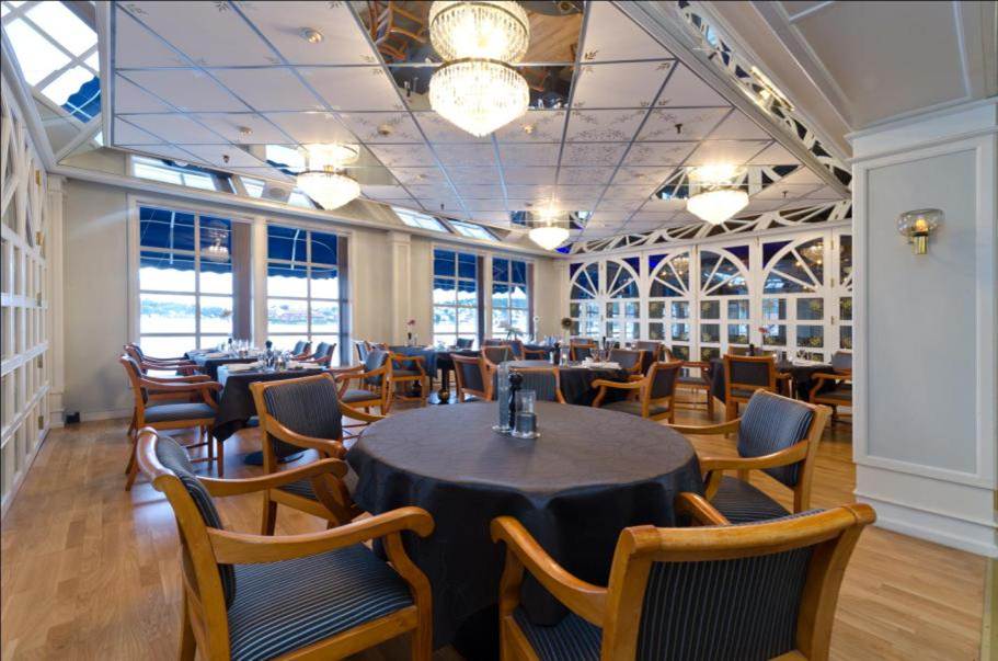 Dining room at Clarion Hotel Tyholmen