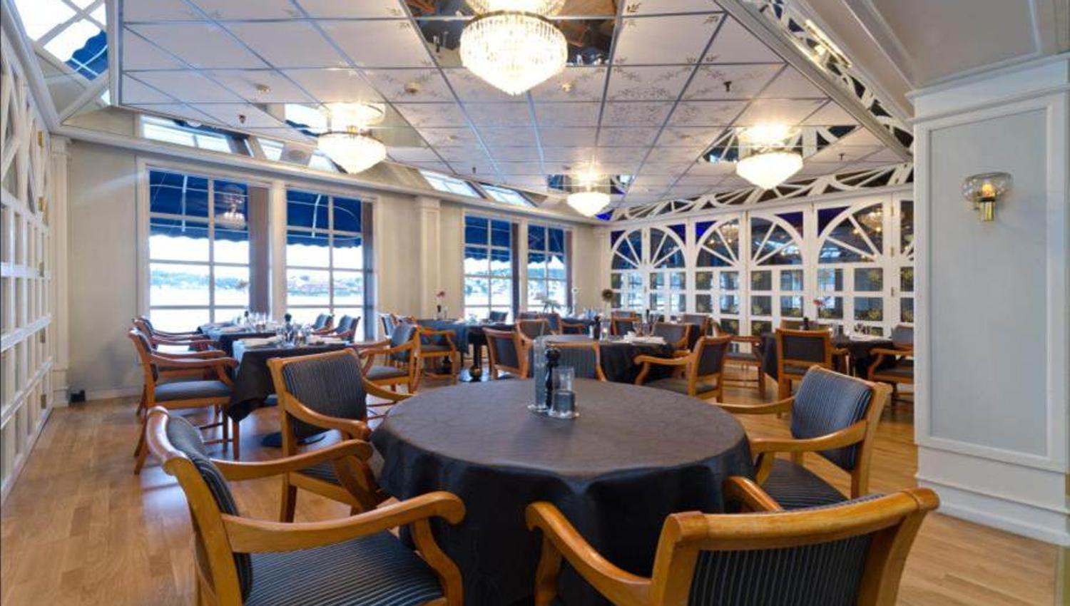 Dining room at Clarion Hotel Tyholmen