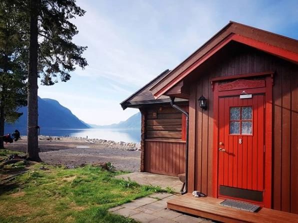 hytte på Sandviken Camping