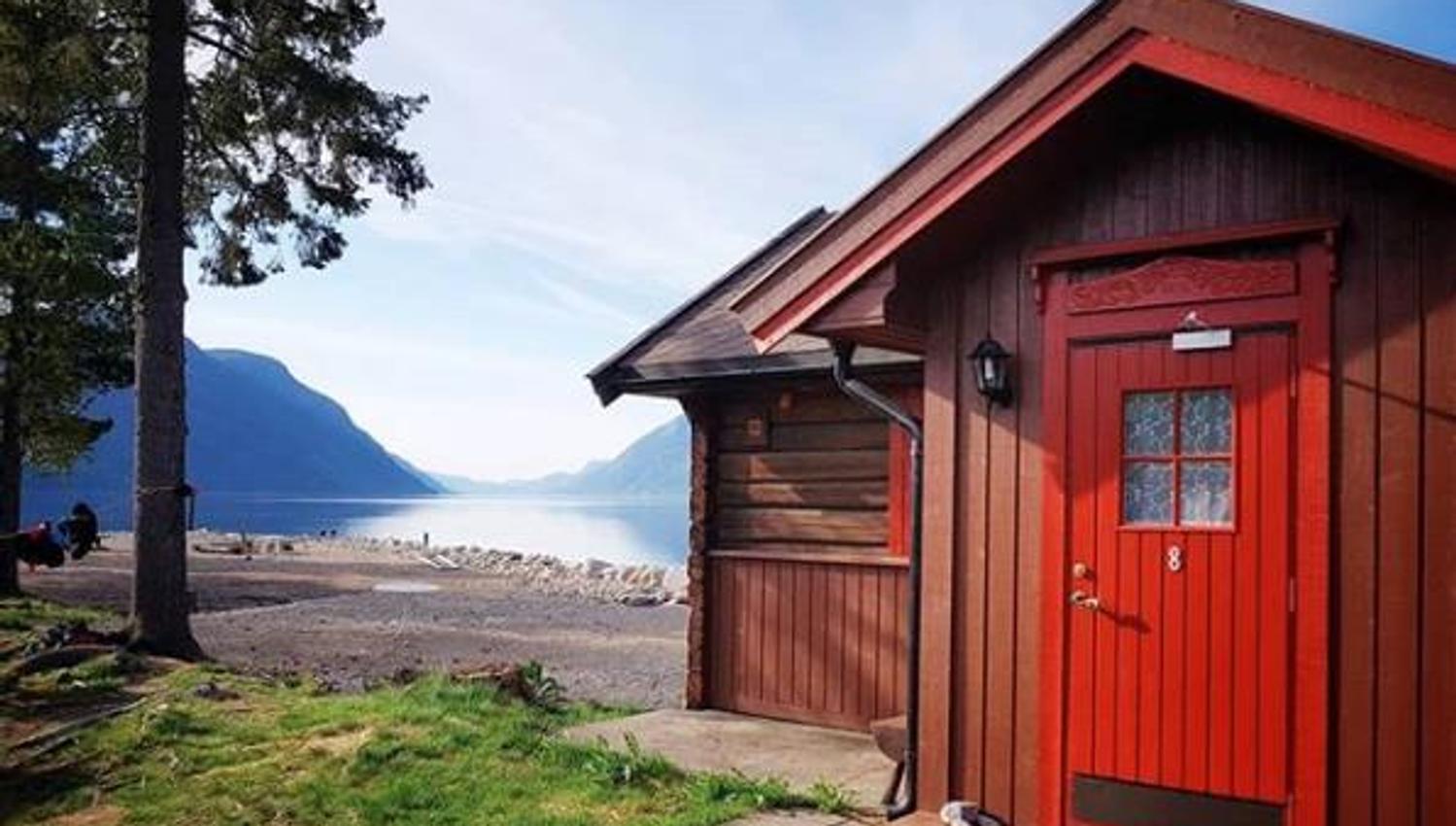 hytte på Sandviken Camping