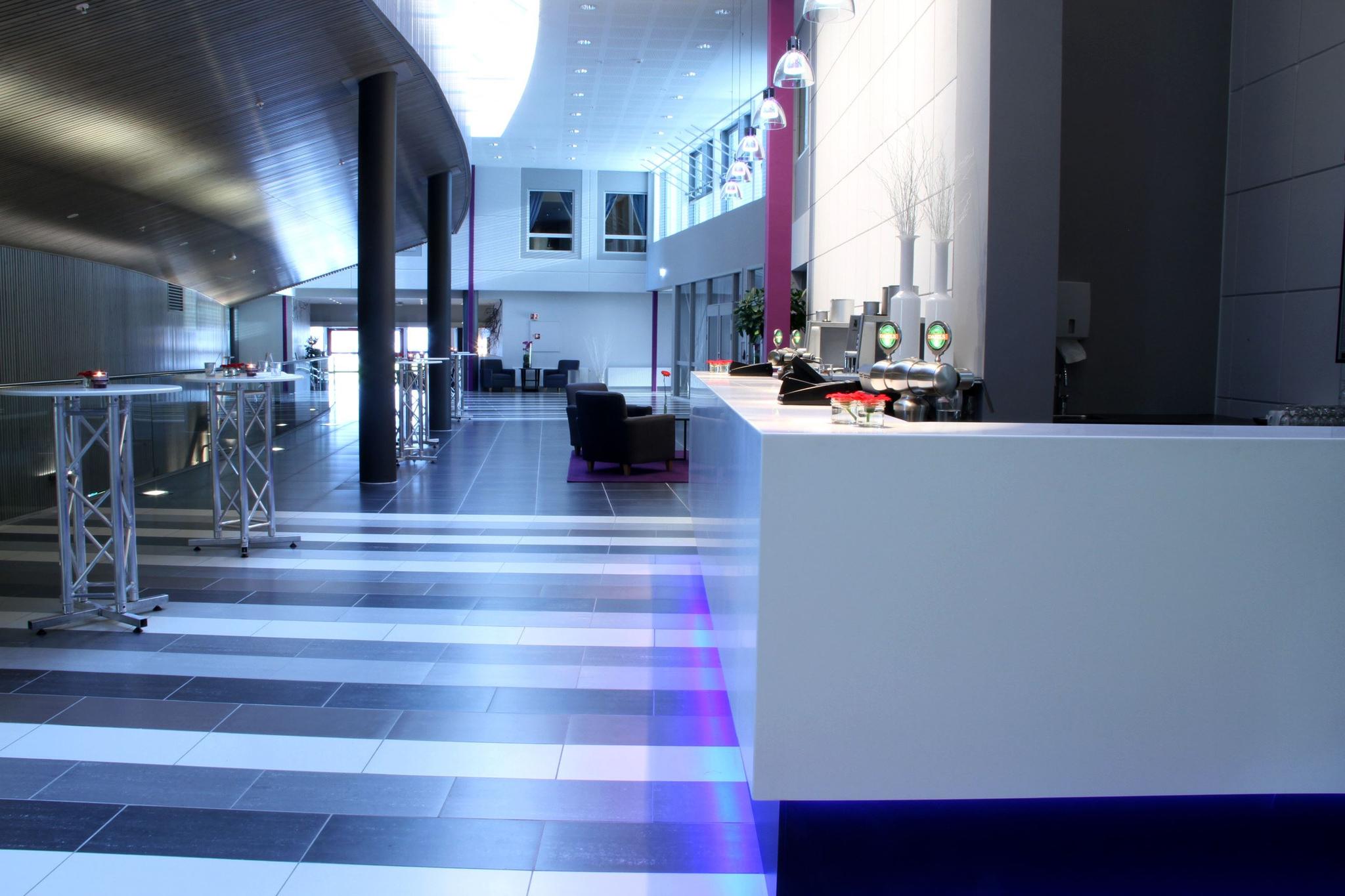 Lobbyen på Scandic Hell ved Trondheim lufthavn Værnes