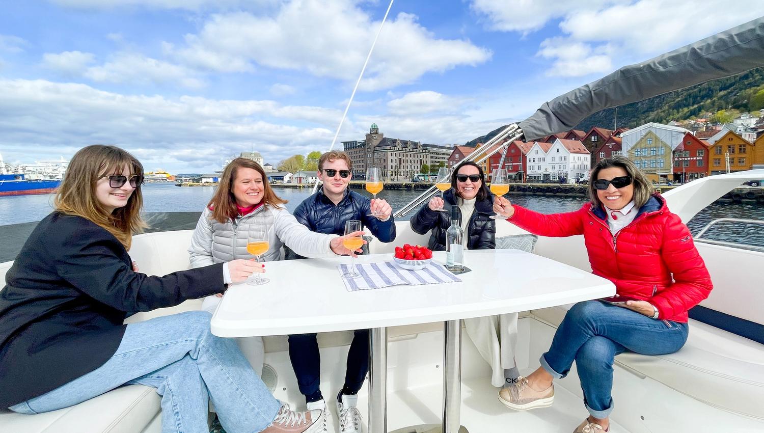Start your tour on our top deck