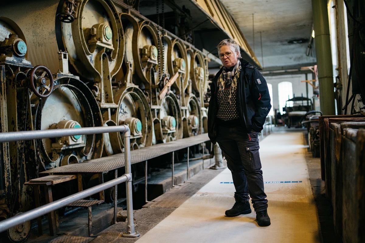 Guiding på Klevfos industrimuseum