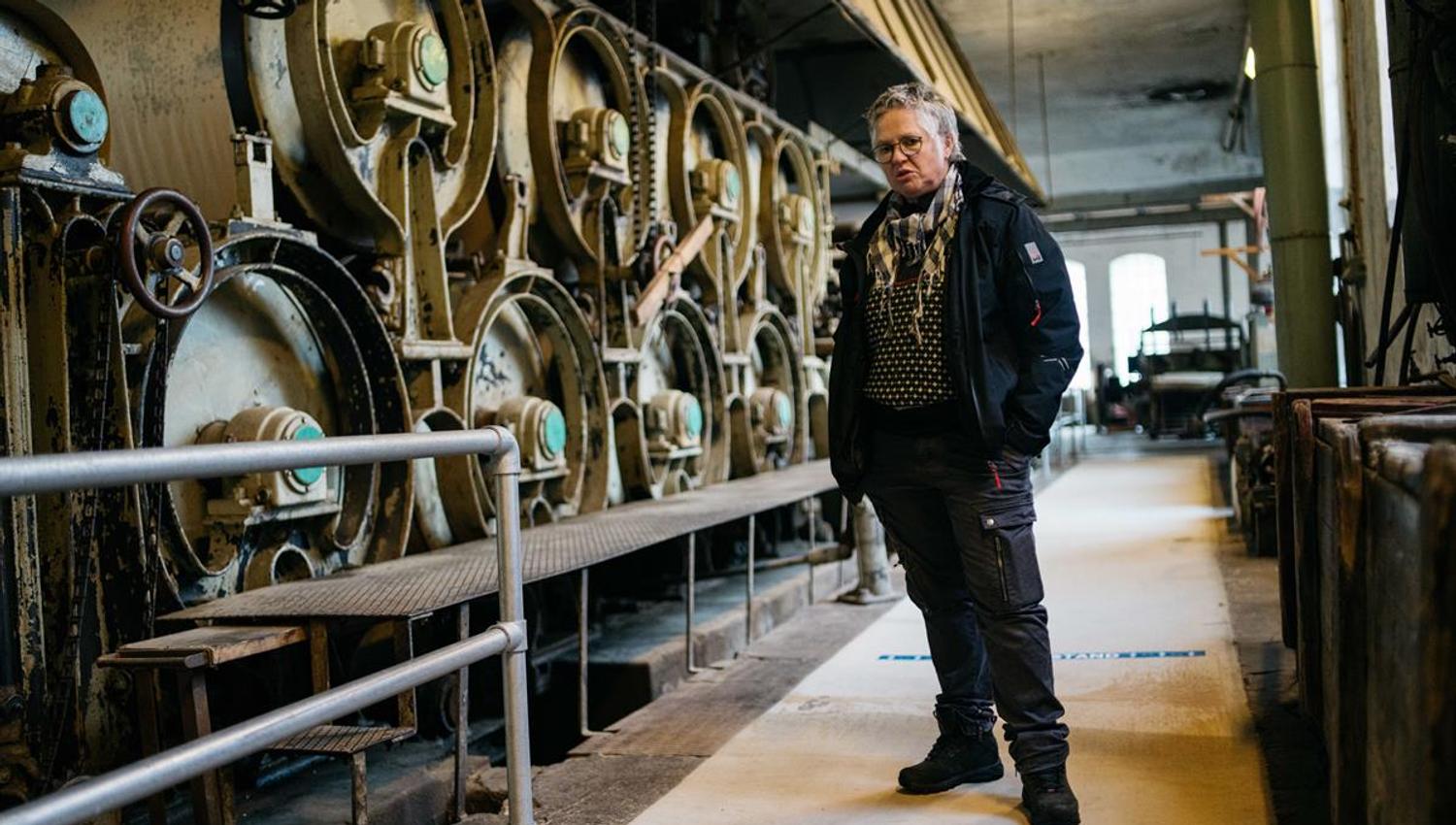 Guiding på Klevfos industrimuseum