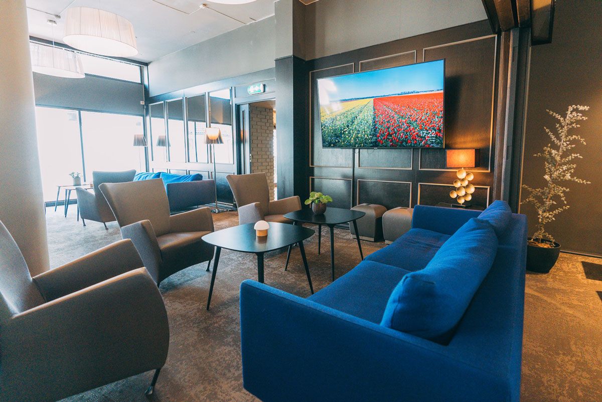 lounge på Hotell Vic