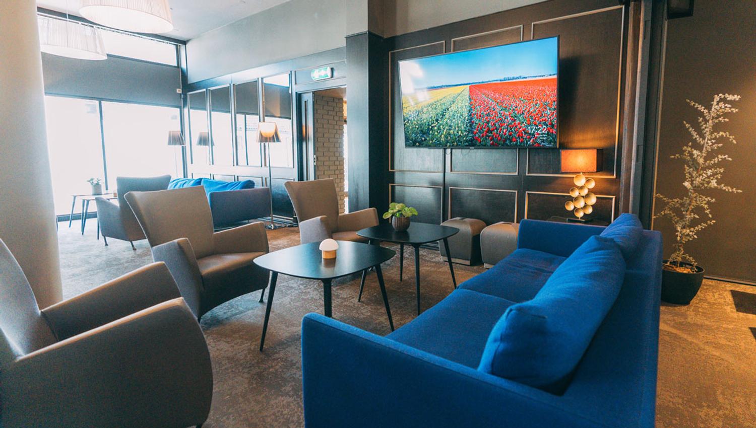 lounge på Hotell Vic