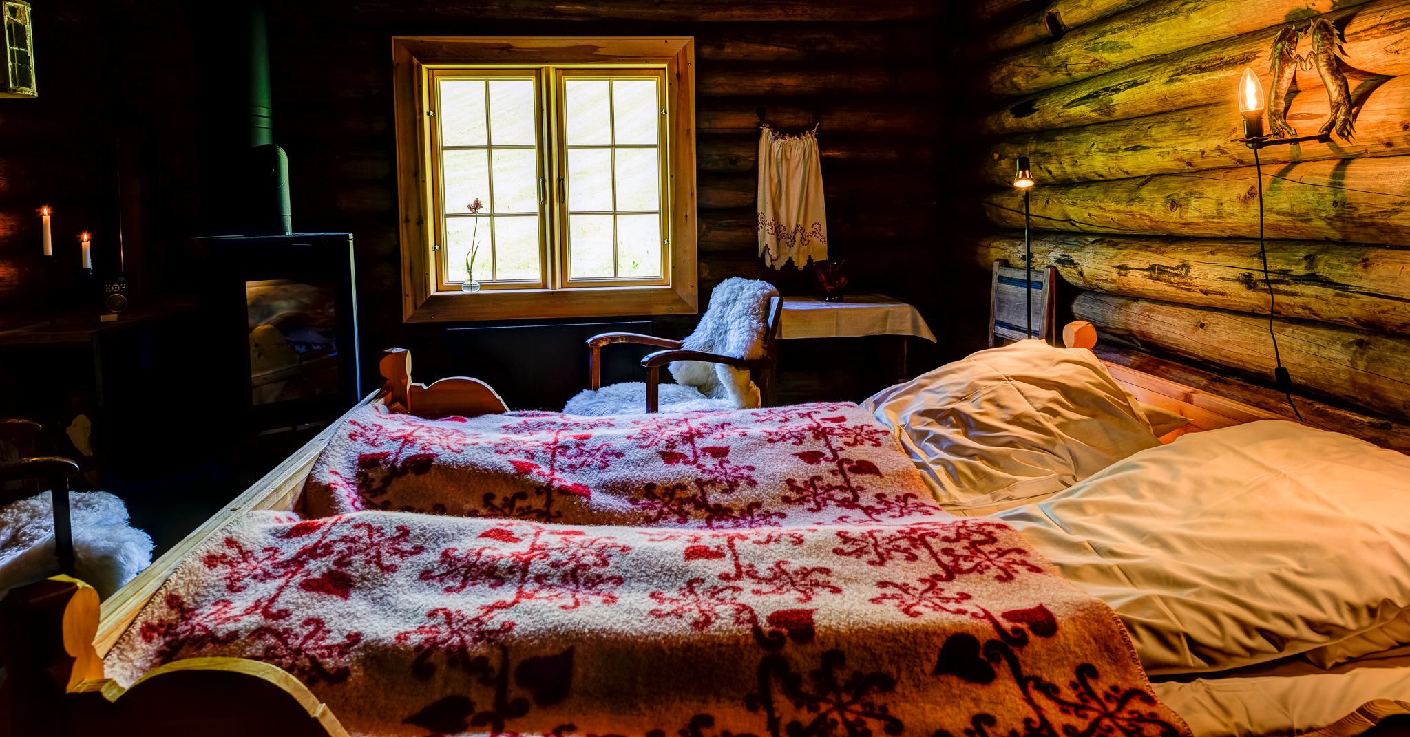 Soverom på Sygard Grytting