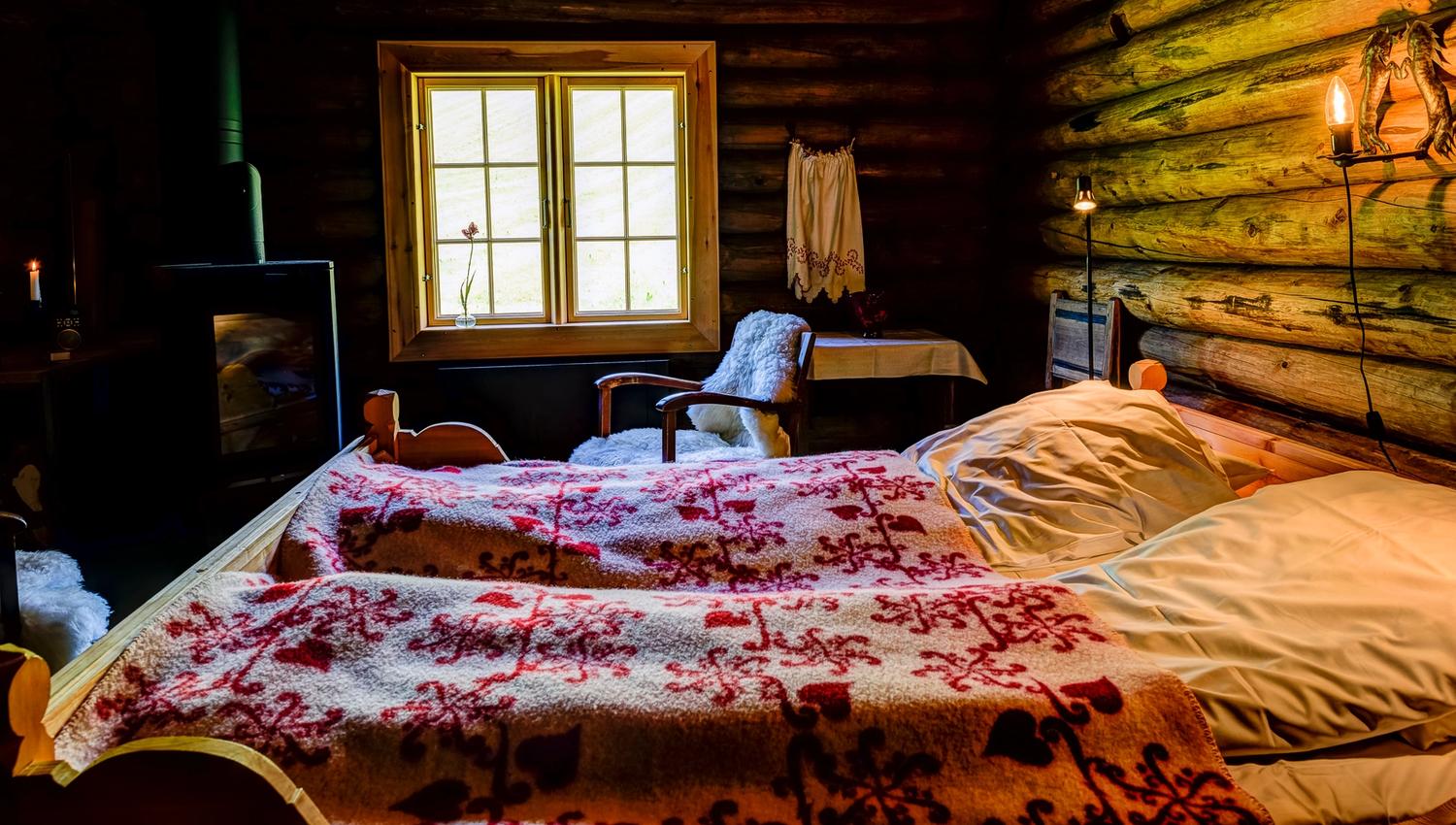 Soverom på Sygard Grytting