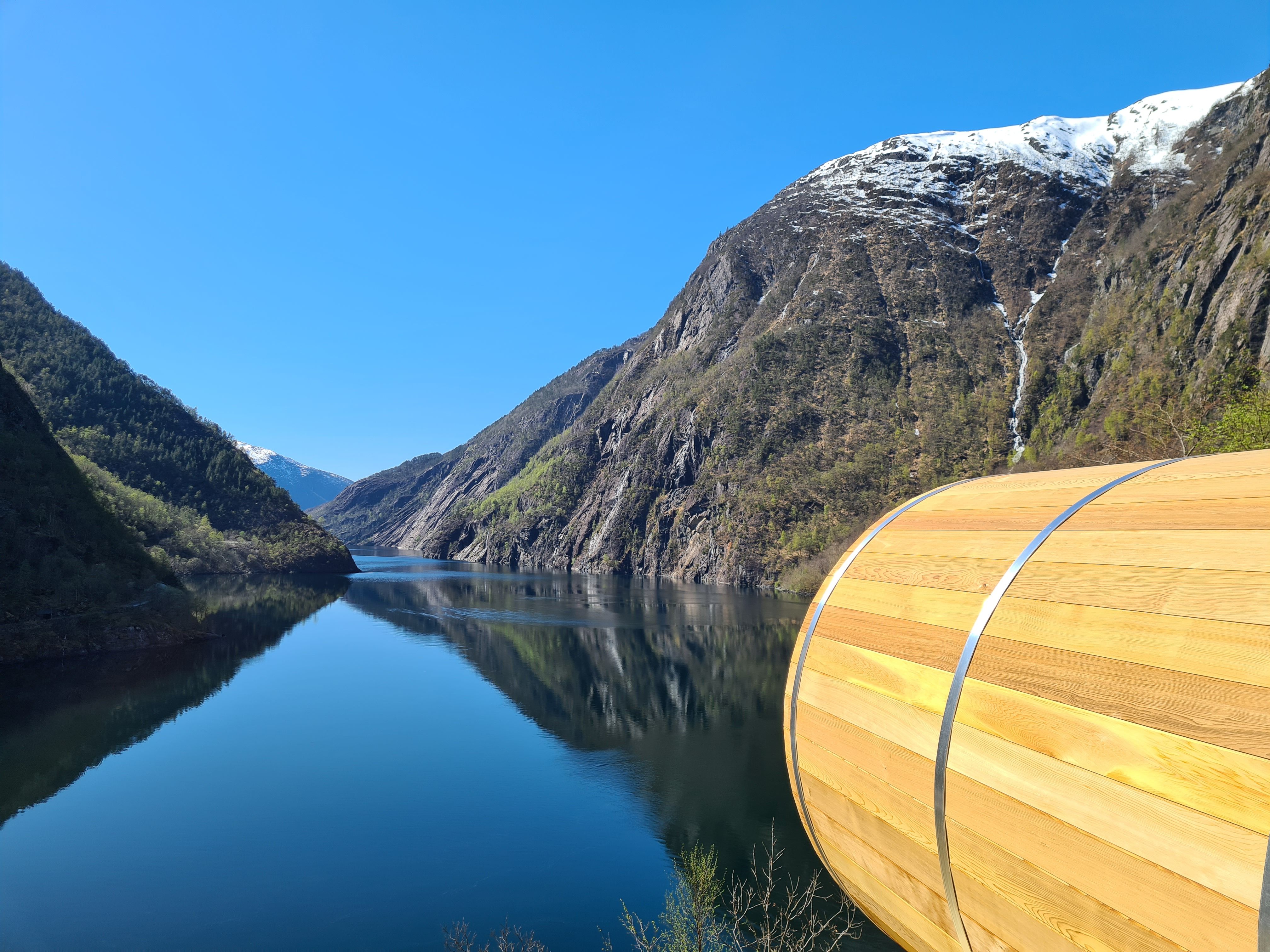 Heit Åkrafjorden Sauna