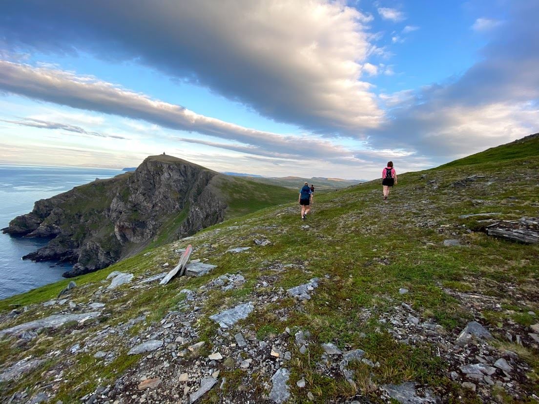 Vandring på Sørøya 