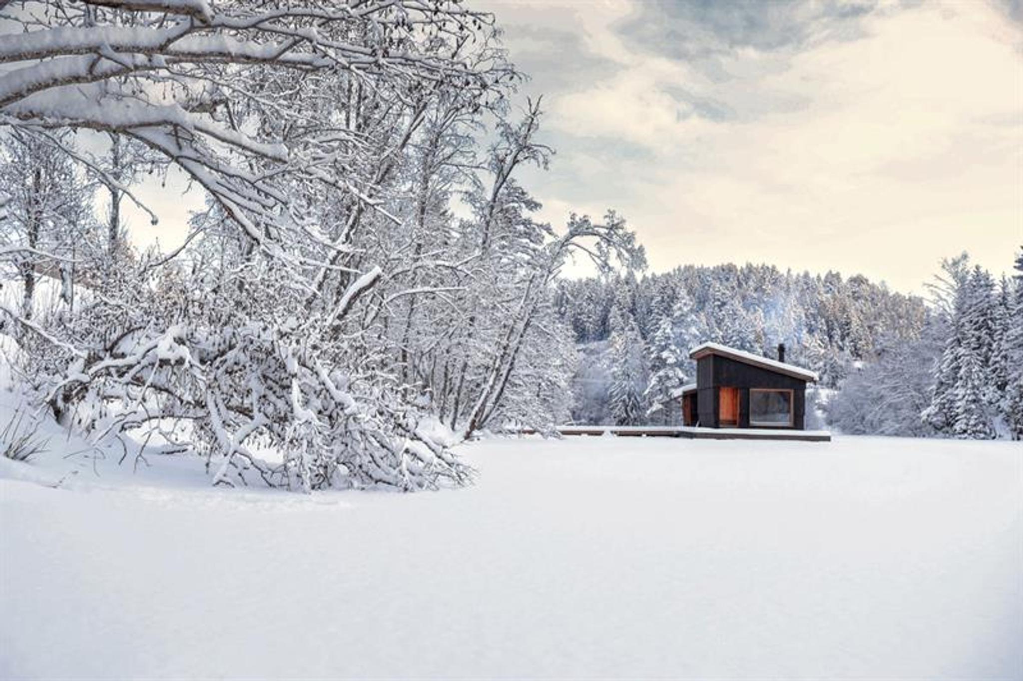 winter Skogens rom sauna