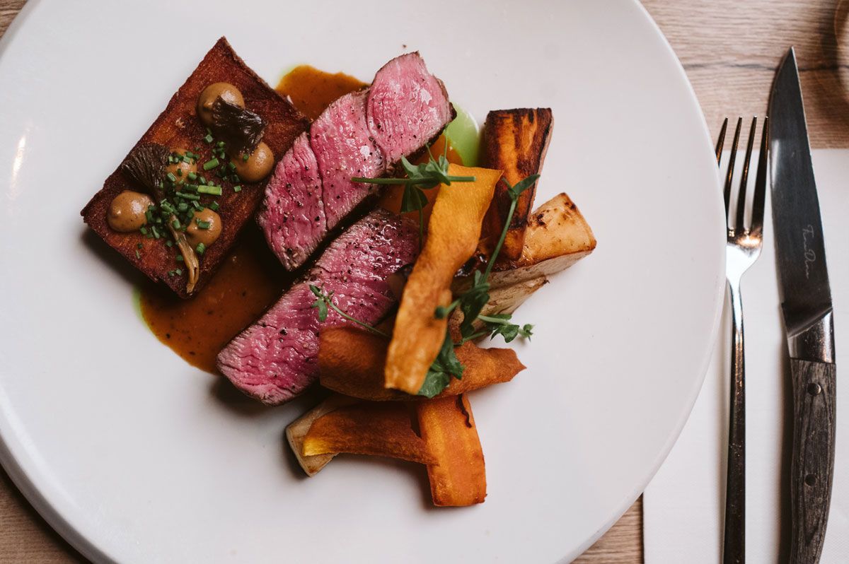 meat dish at Merci