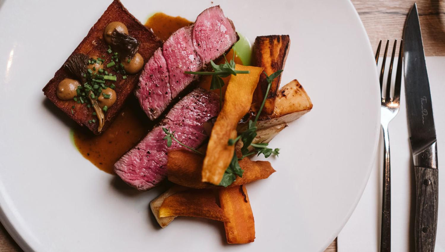 meat dish at Merci