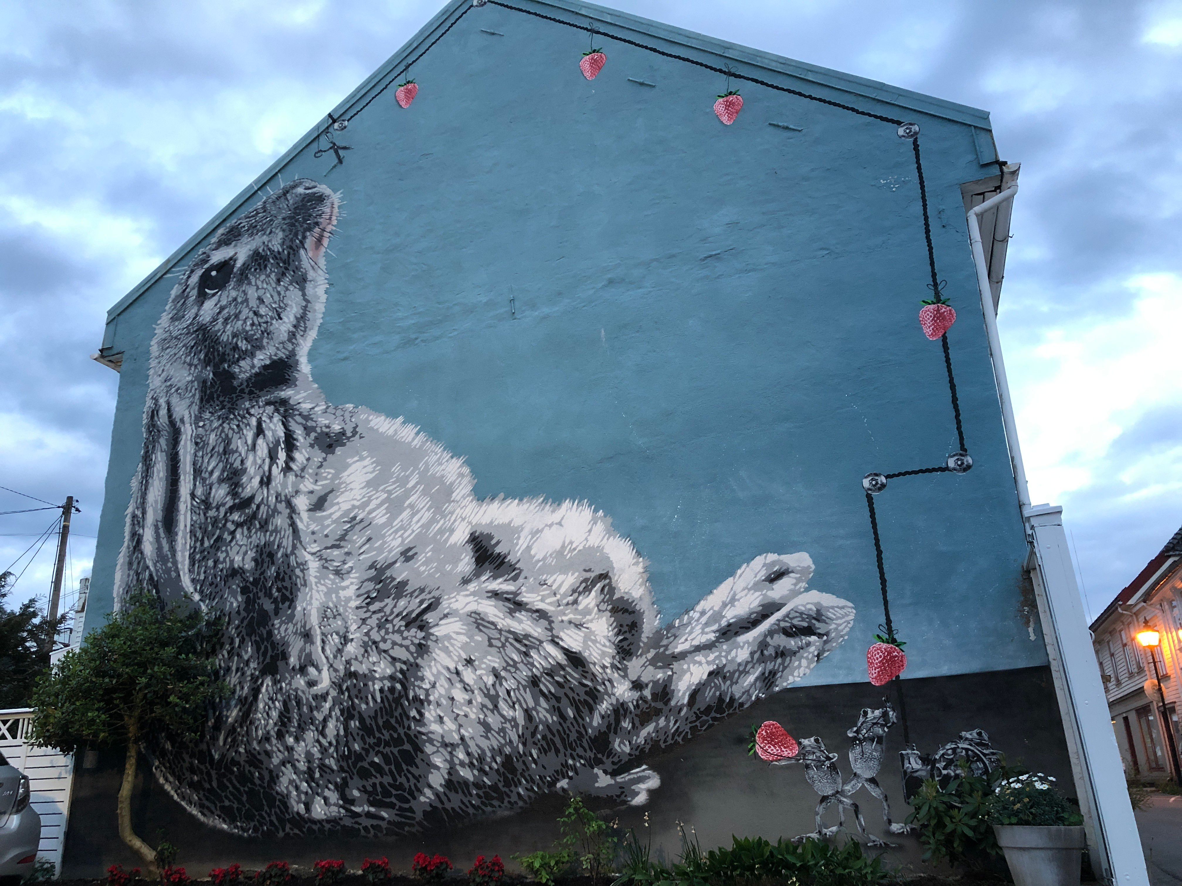 Gatekunst i Flekkefjord