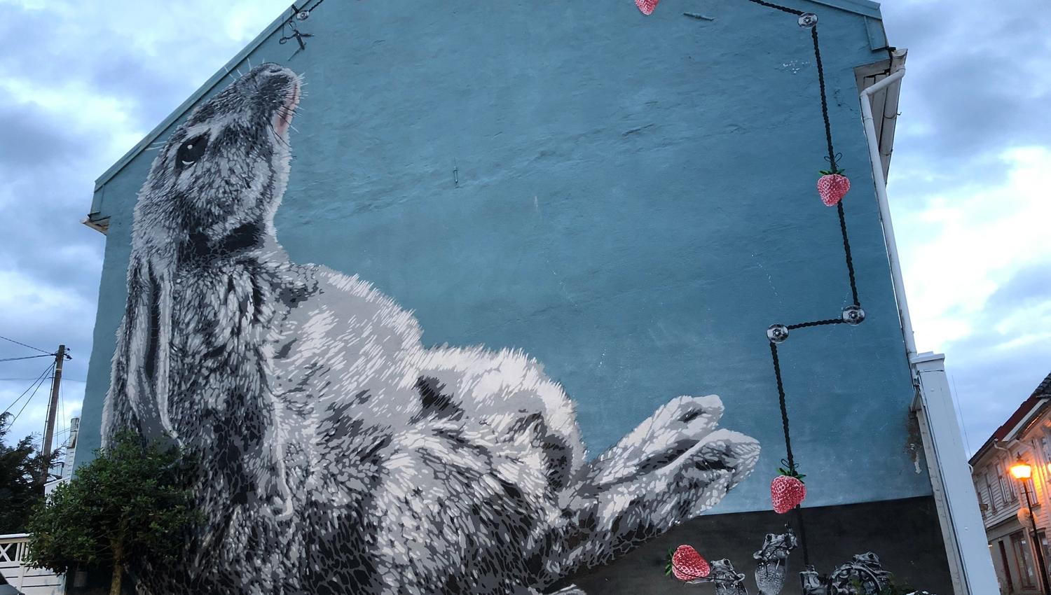 Gatekunst i Flekkefjord