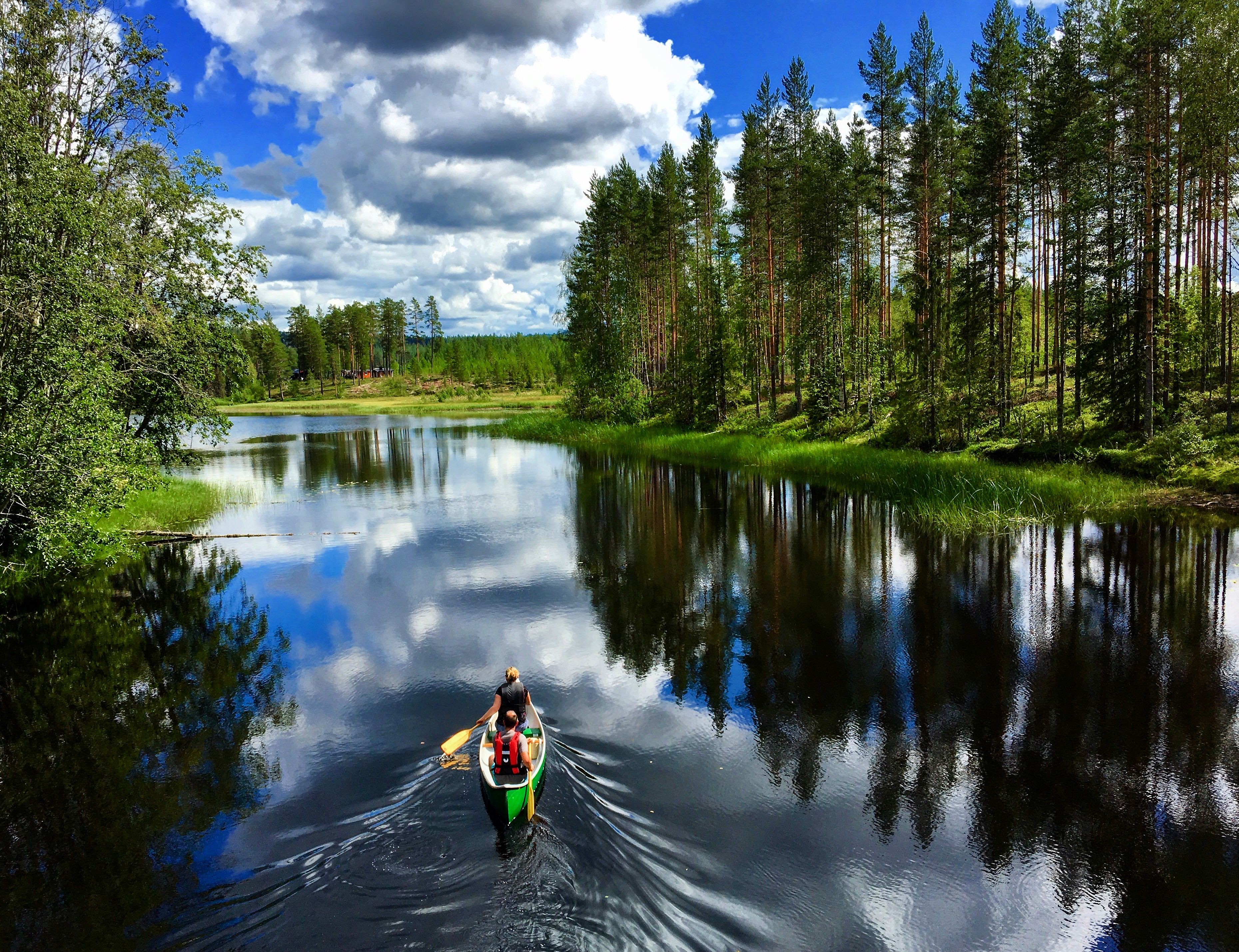 Vakker sommerdag på Kynna