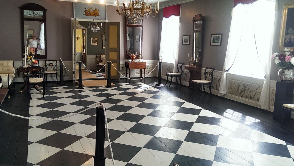 rom i Sondre Brekke hovedgård