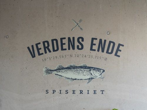 Verdens Ende Spiseriet - Handleriet Logo